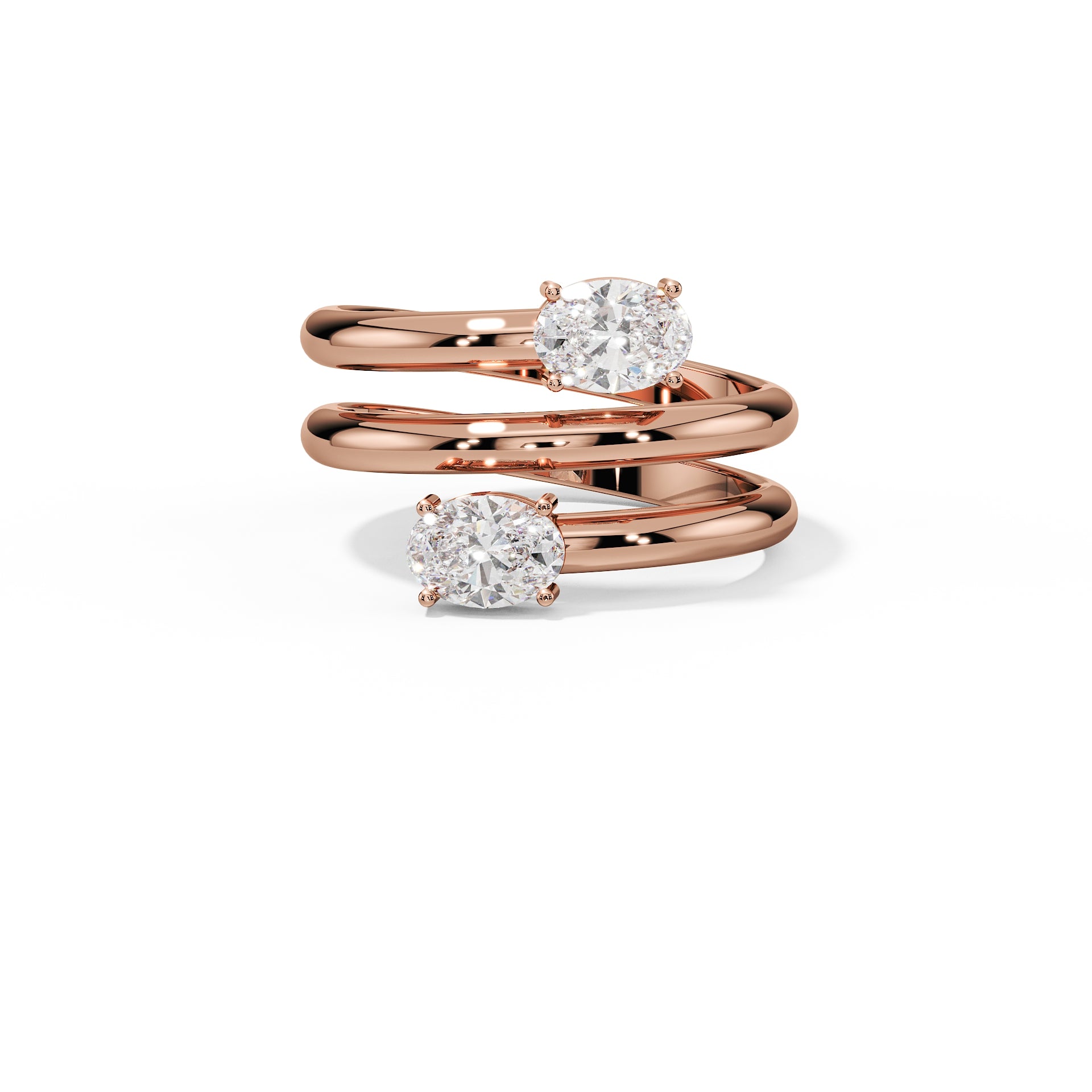 De Jessica - Spiraal Diamanten Ring