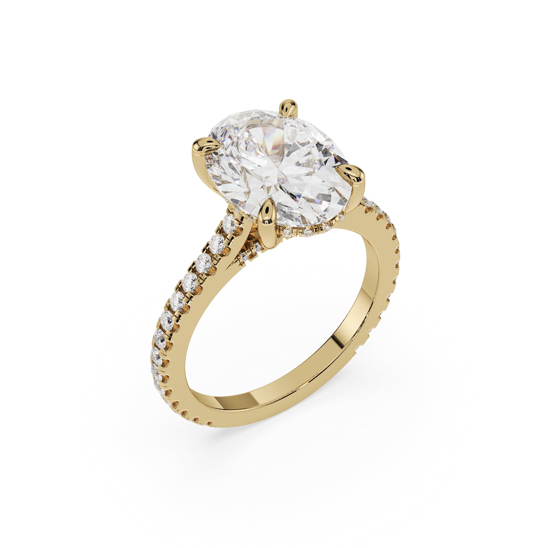 Oval Cut Ring - Timeless Elegance Collection