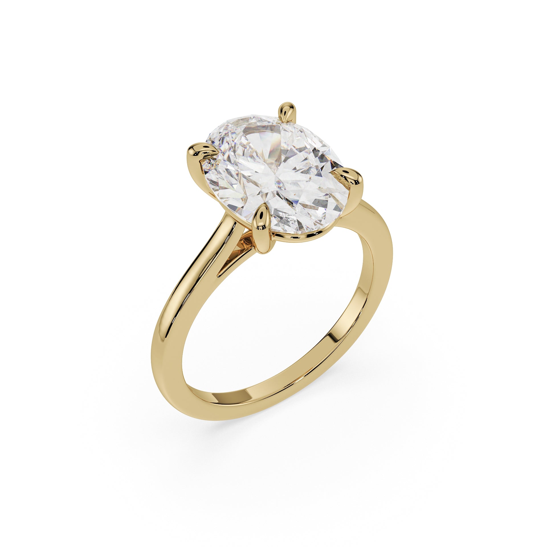 Oval Cut Ring - Timeless Elegance Collection