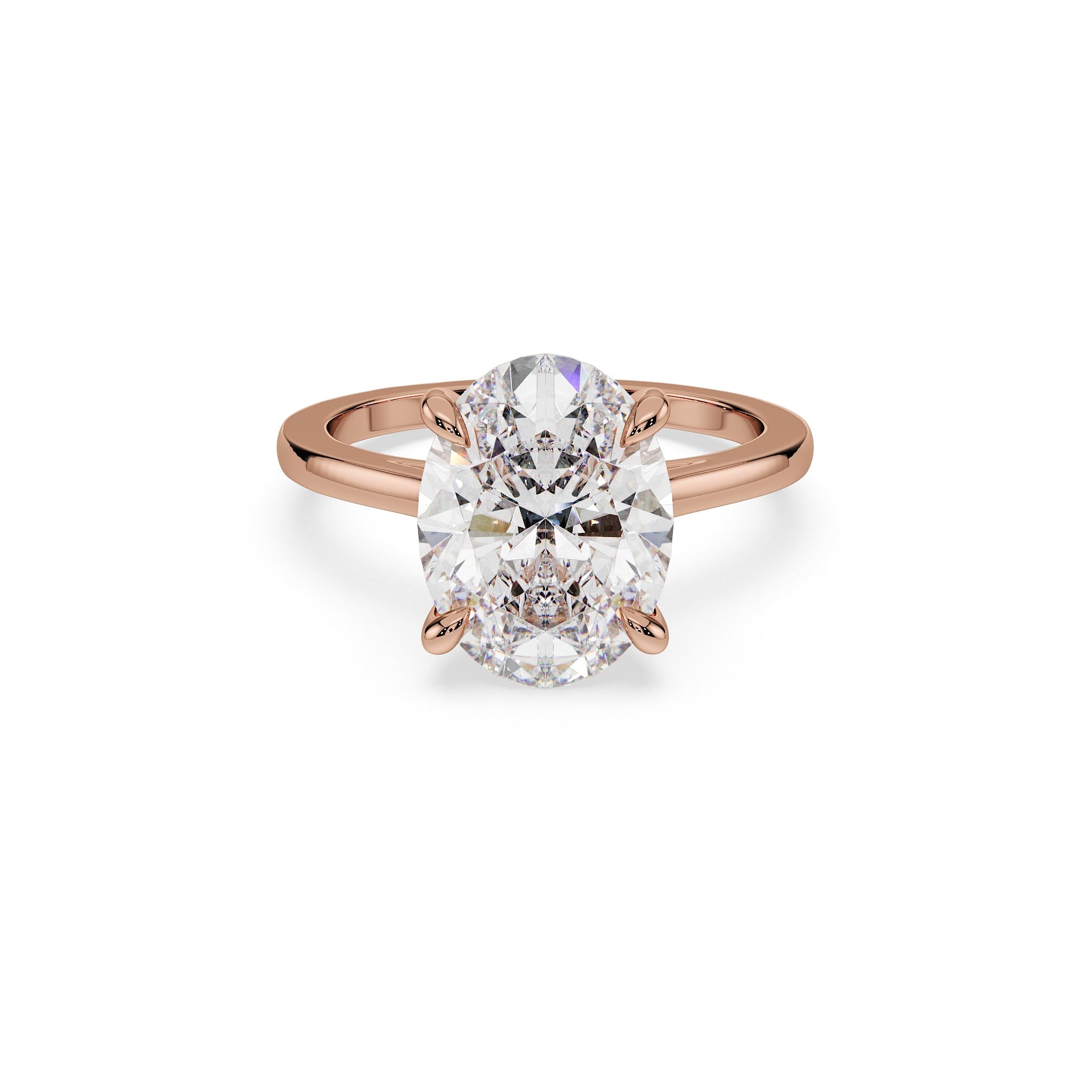 14K Rose gold
