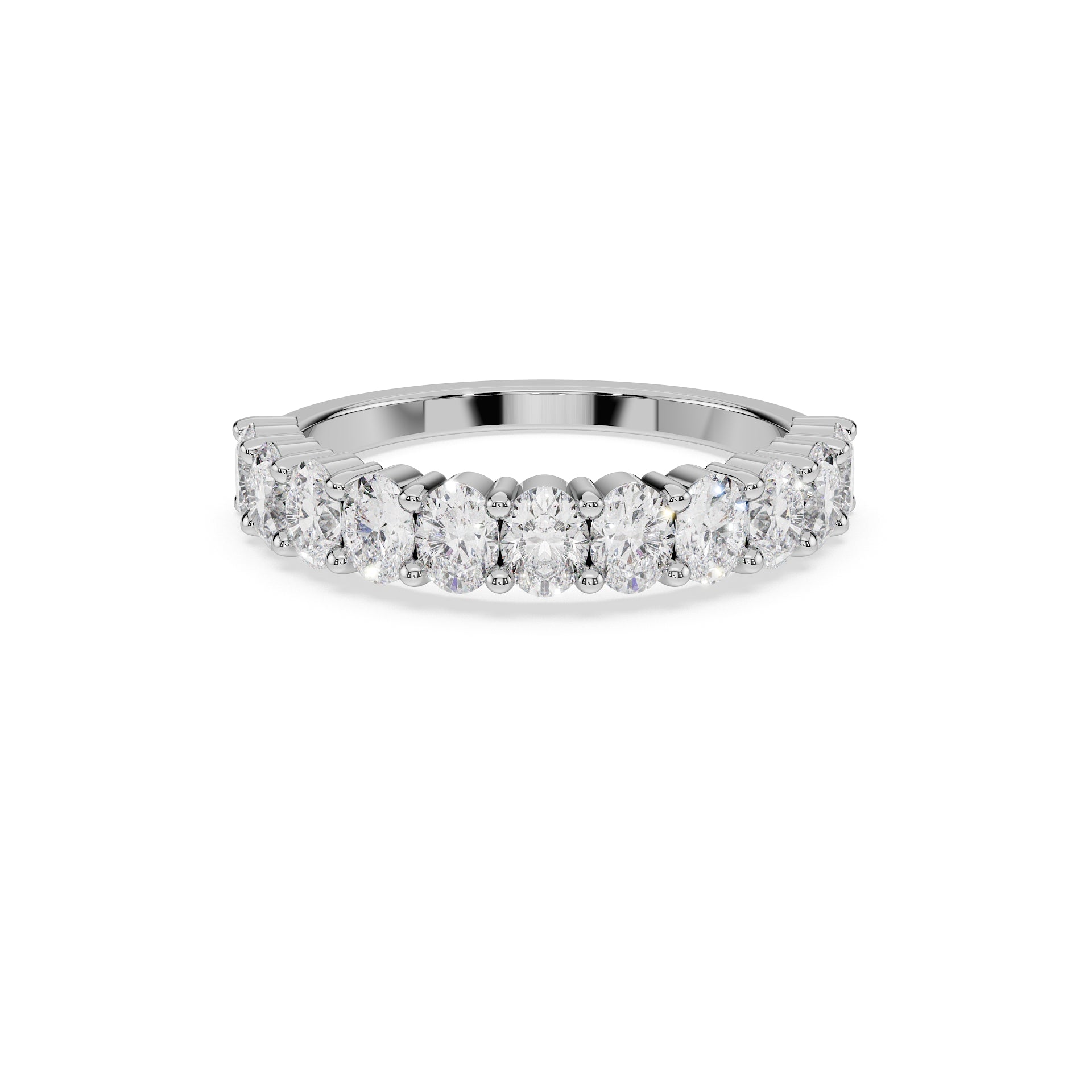 14K White gold