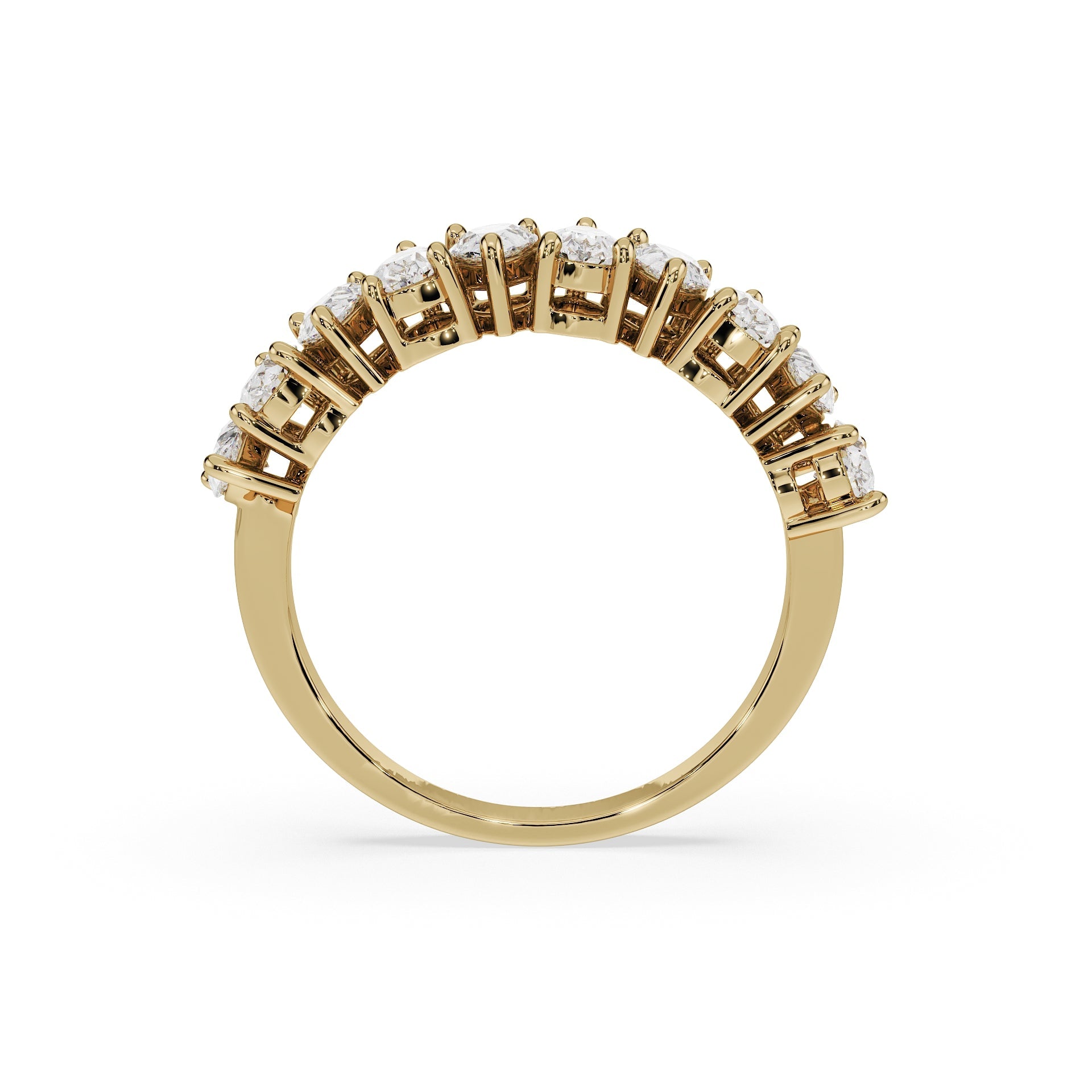 Pear Cascade Diamond Ring