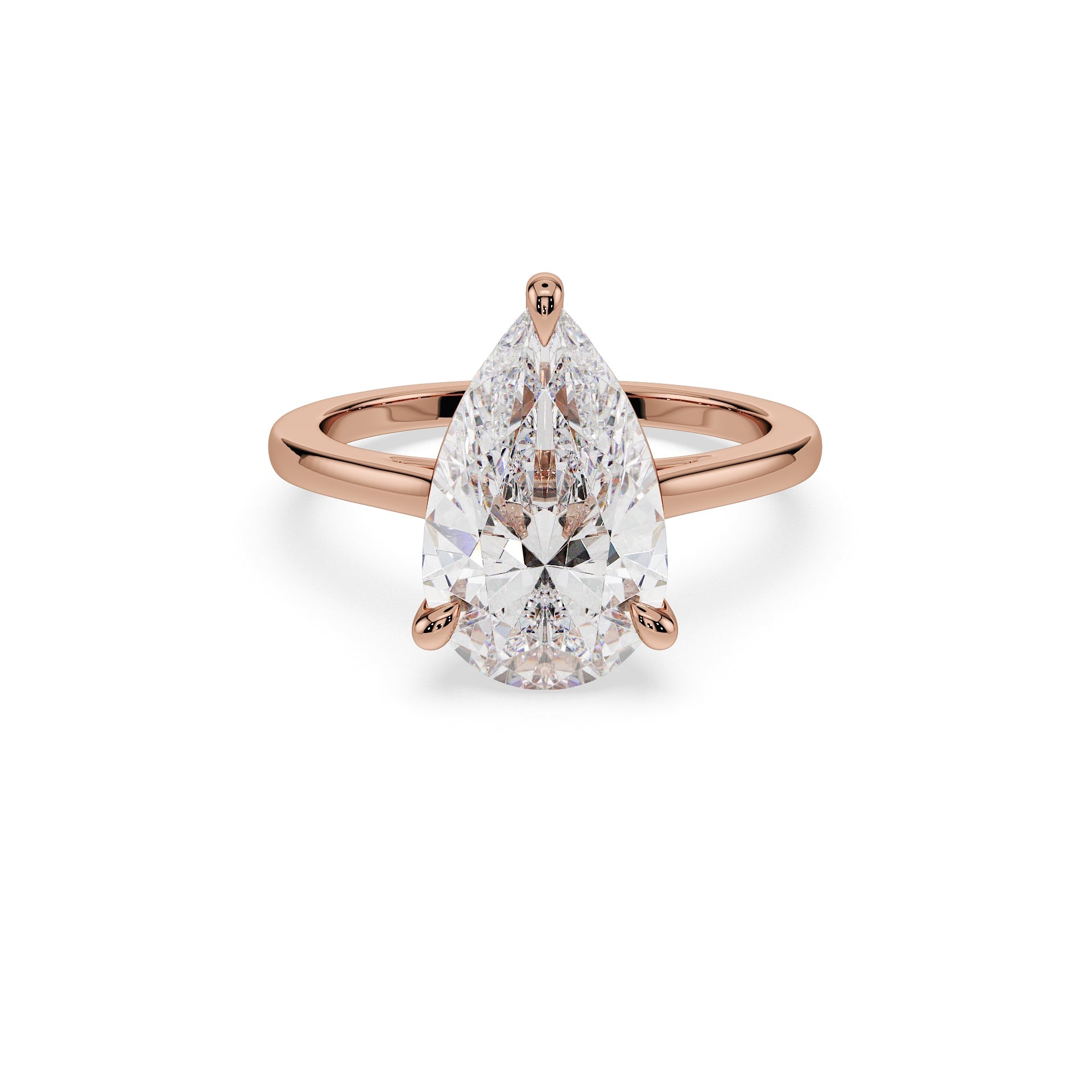 14K Rose gold