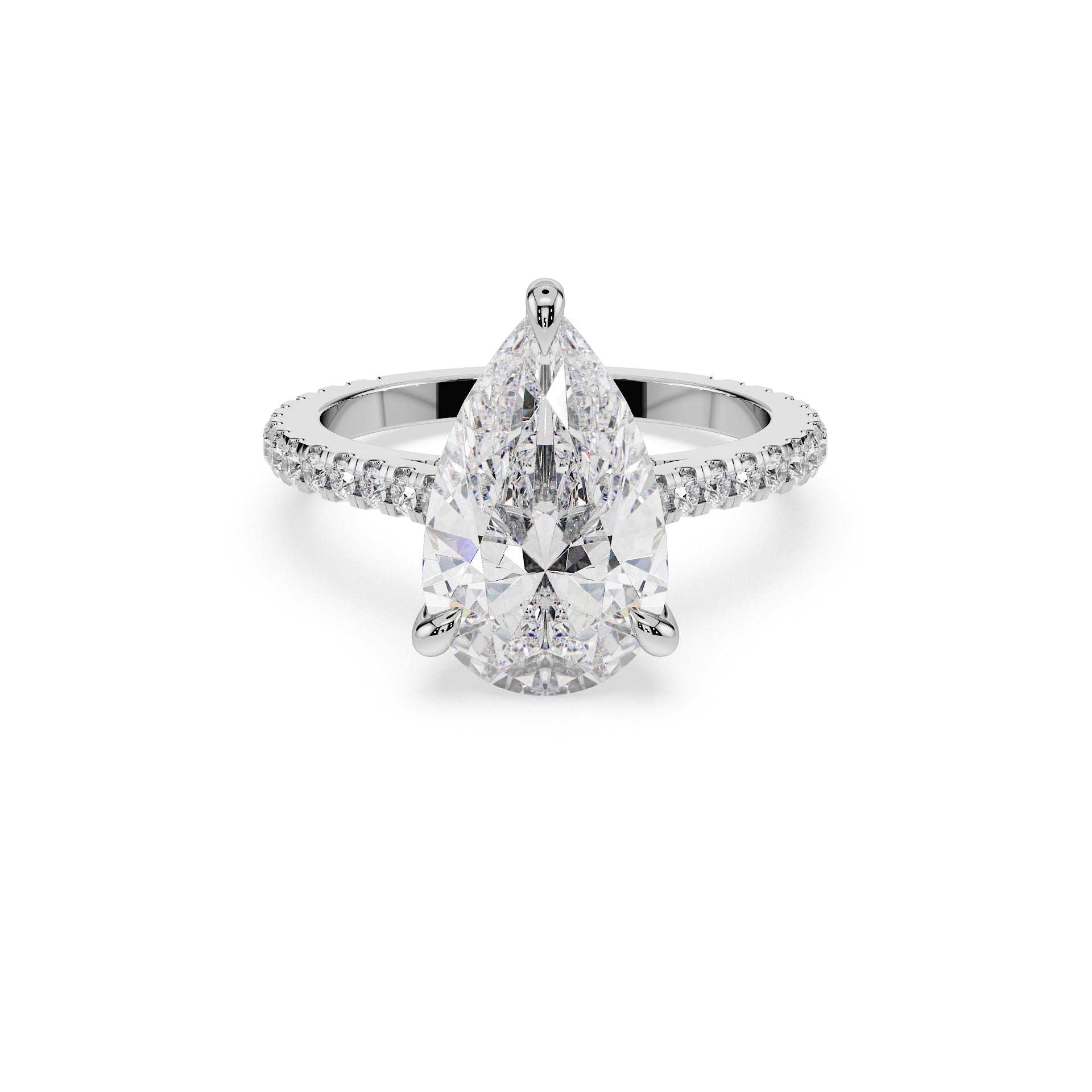Pear Cut Ring - Timeless Elegance Collection
