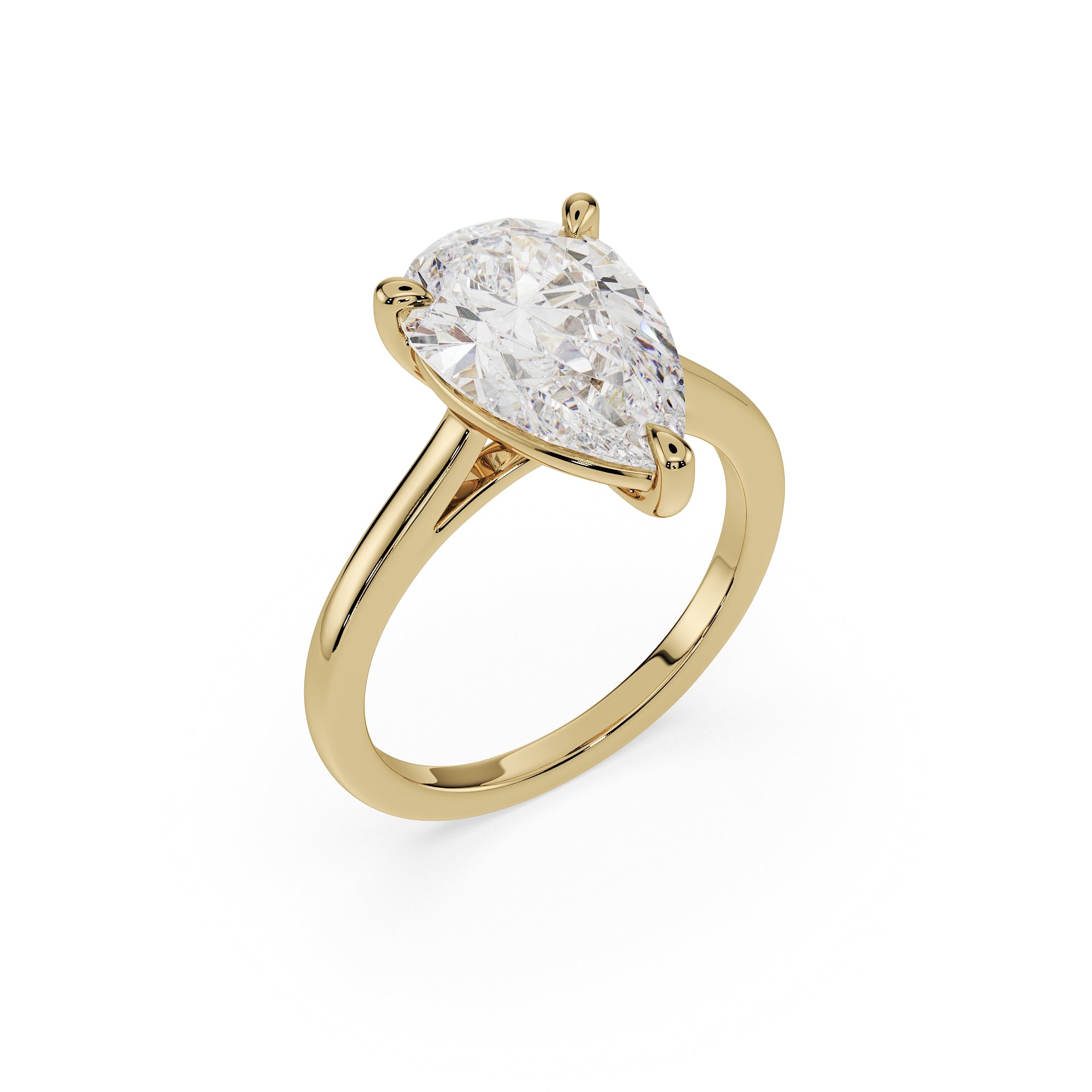 Pear Cut Ring - Timeless Elegance Collection