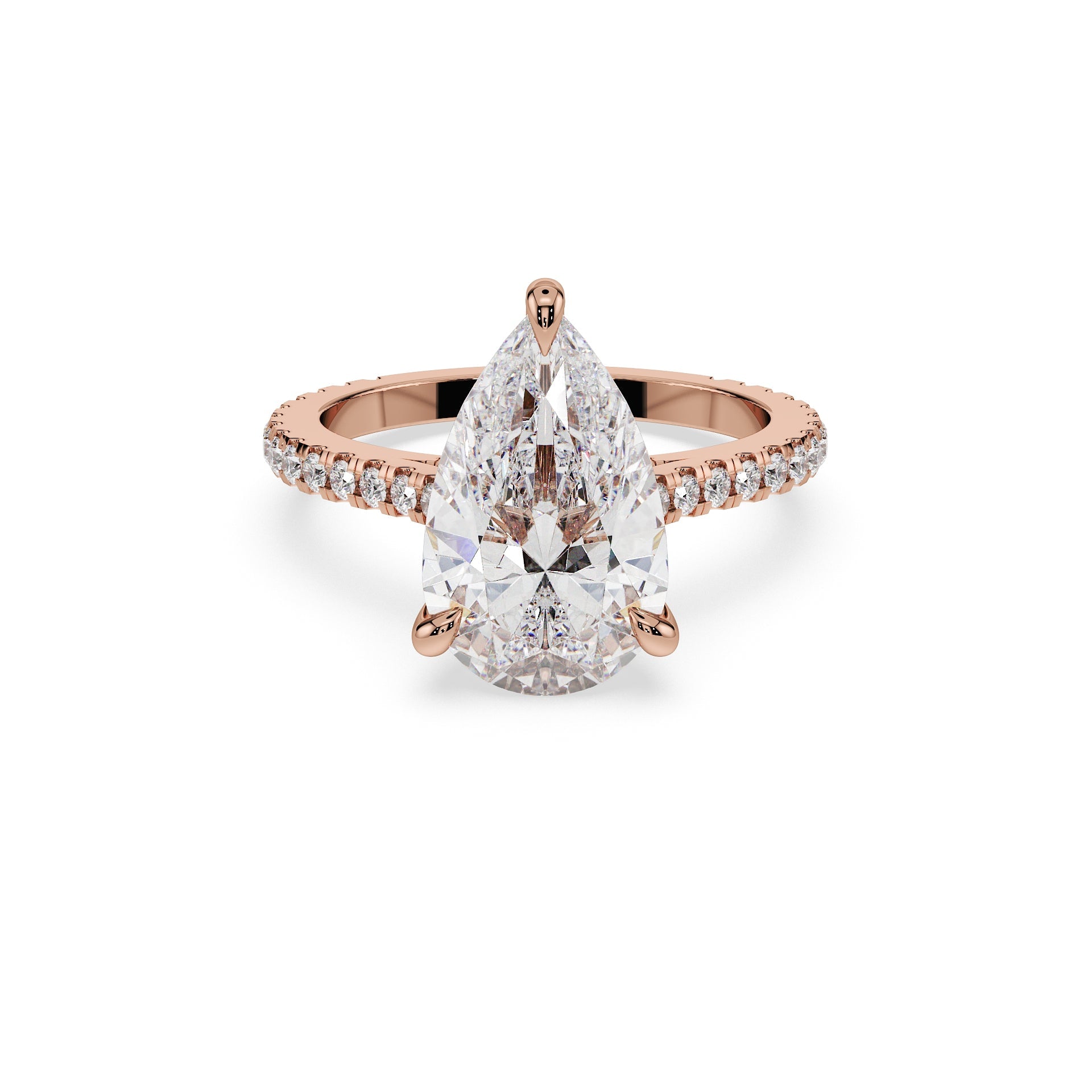 Pear Cut Ring - Timeless Elegance Collection
