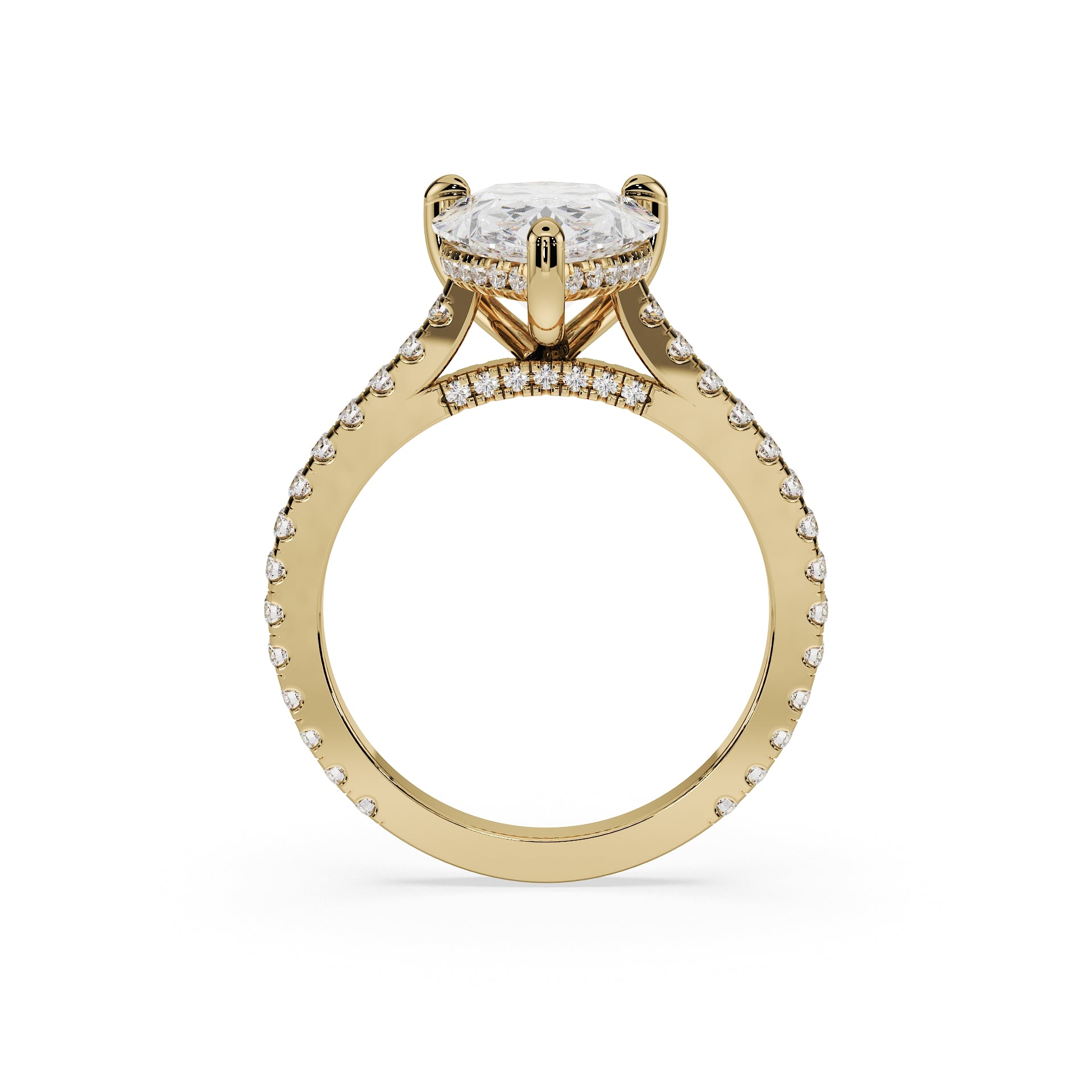 Pear Cut Ring - Timeless Elegance Collection