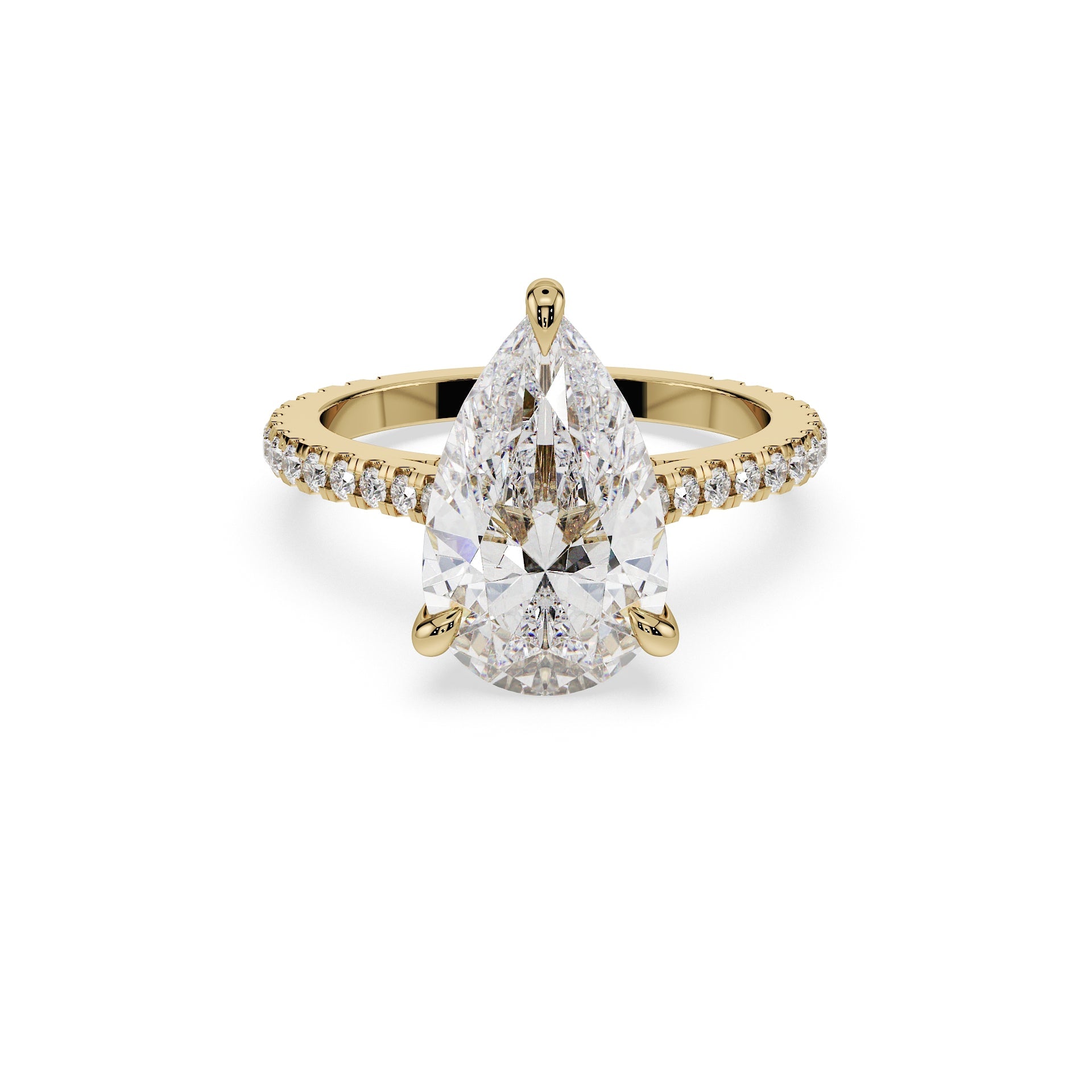 Pear Cut Ring - Timeless Elegance Collection