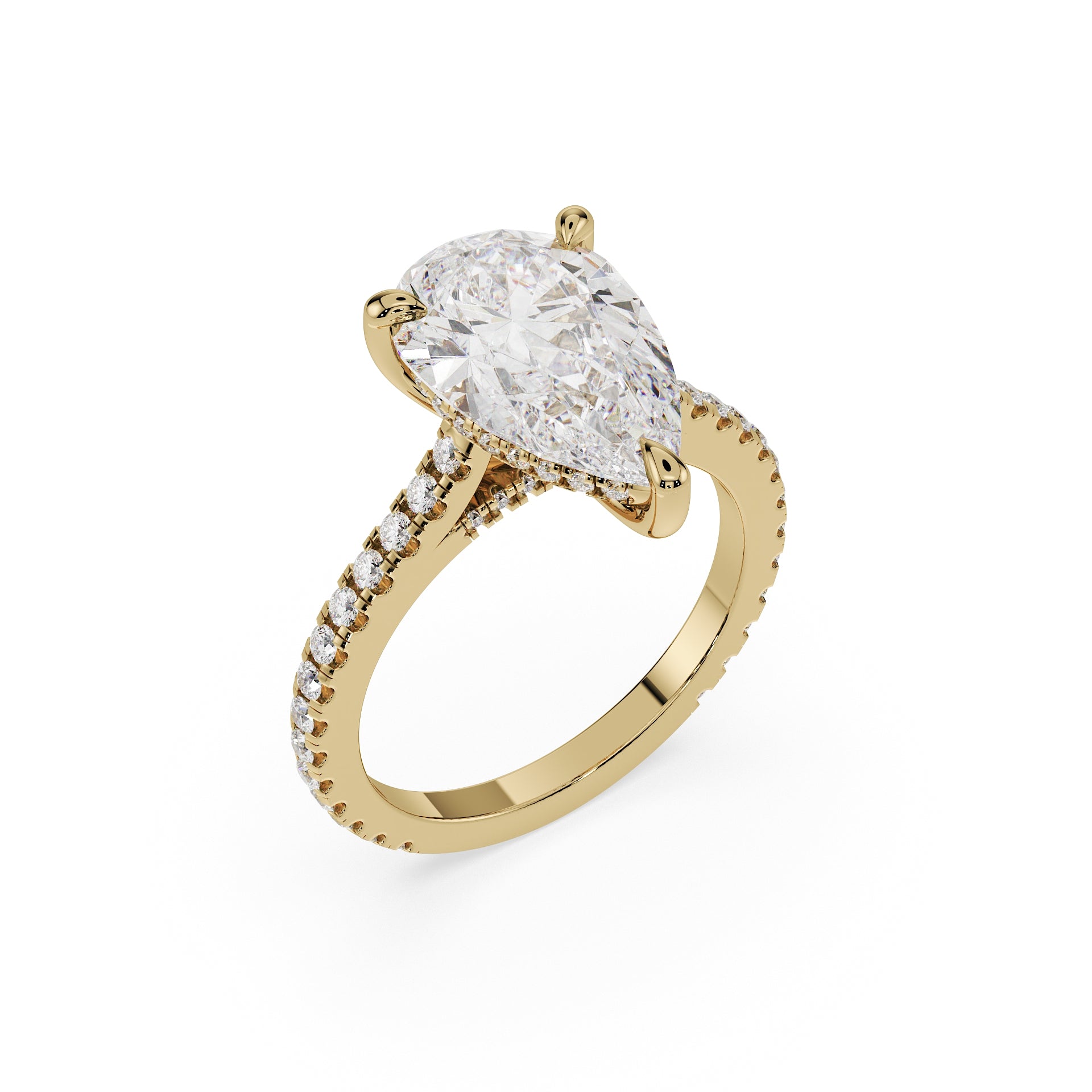 Pear Cut Ring - Timeless Elegance Collection