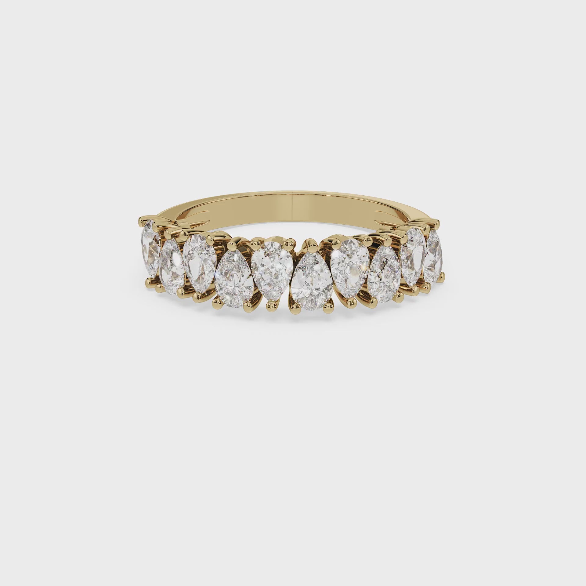 14K Yellow gold