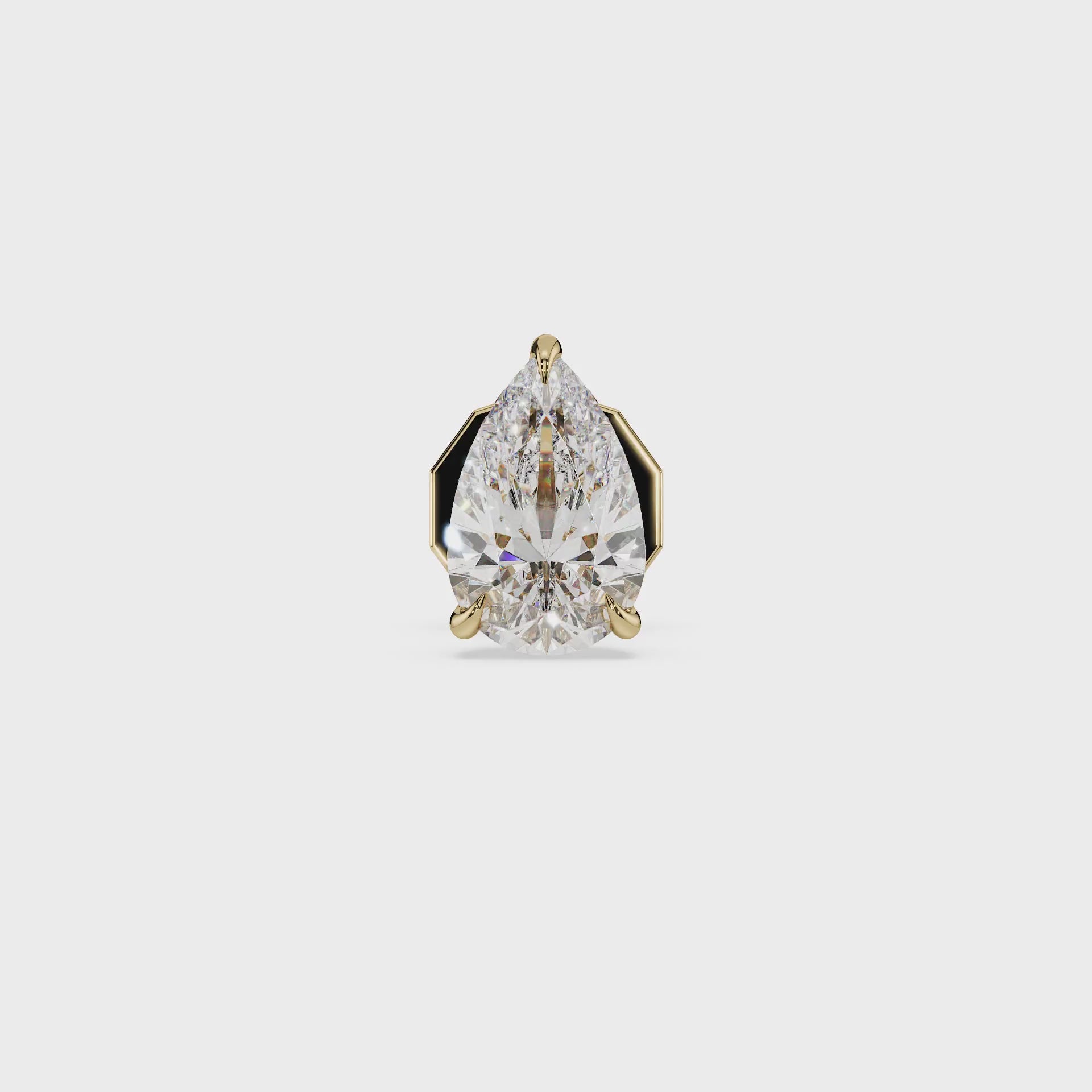 14K Yellow gold