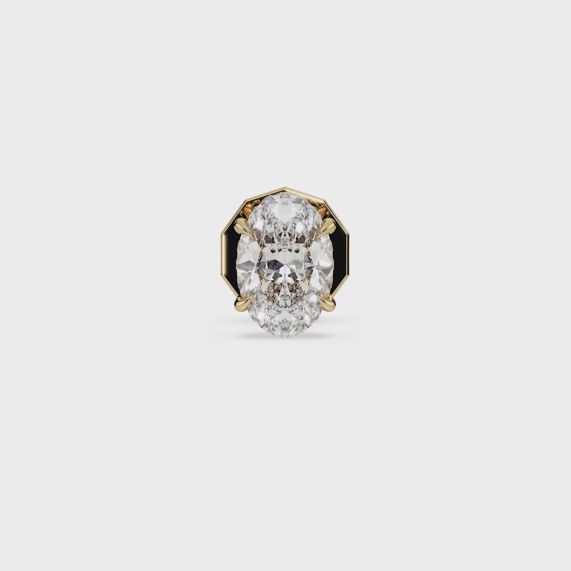 14K Yellow gold