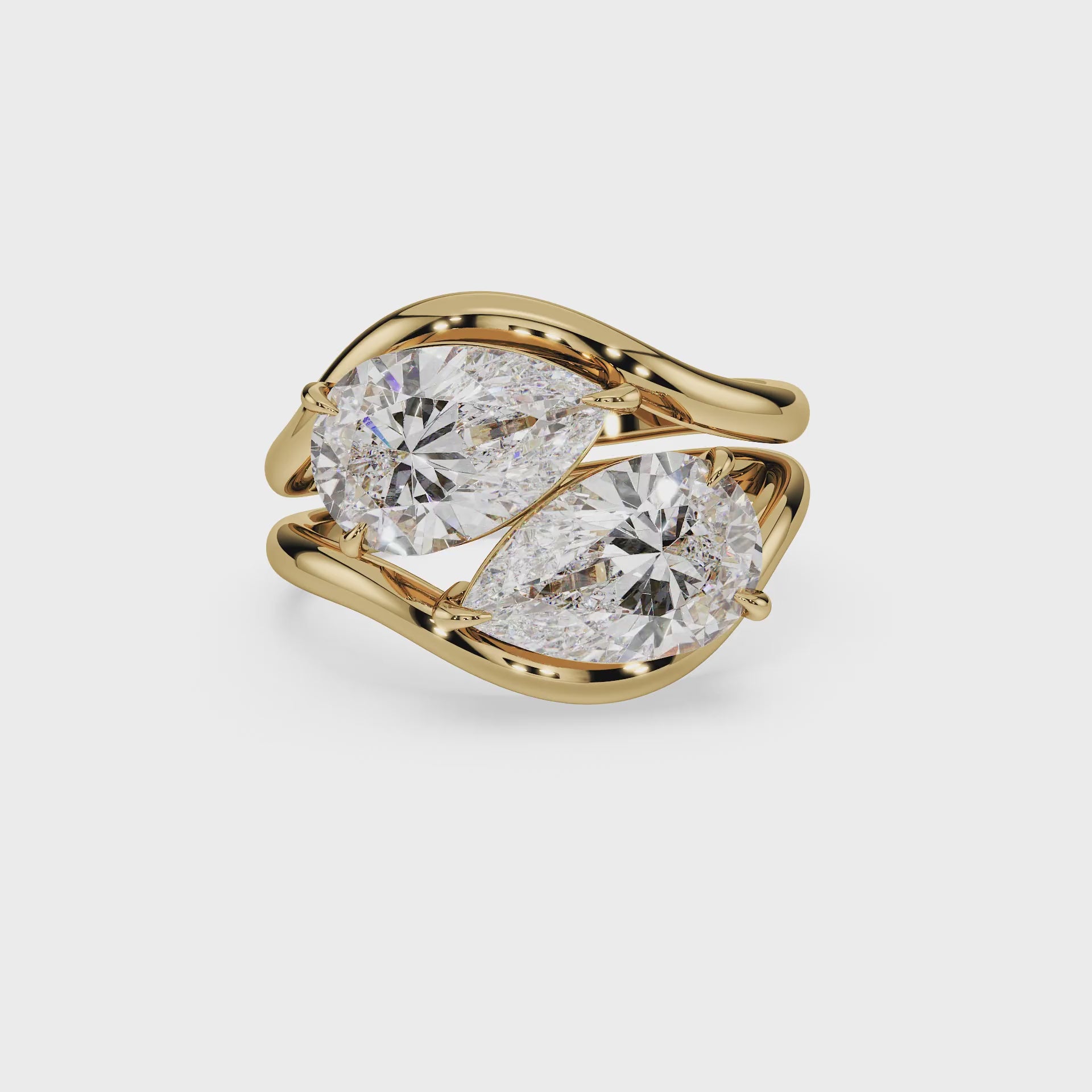 14K Yellow gold