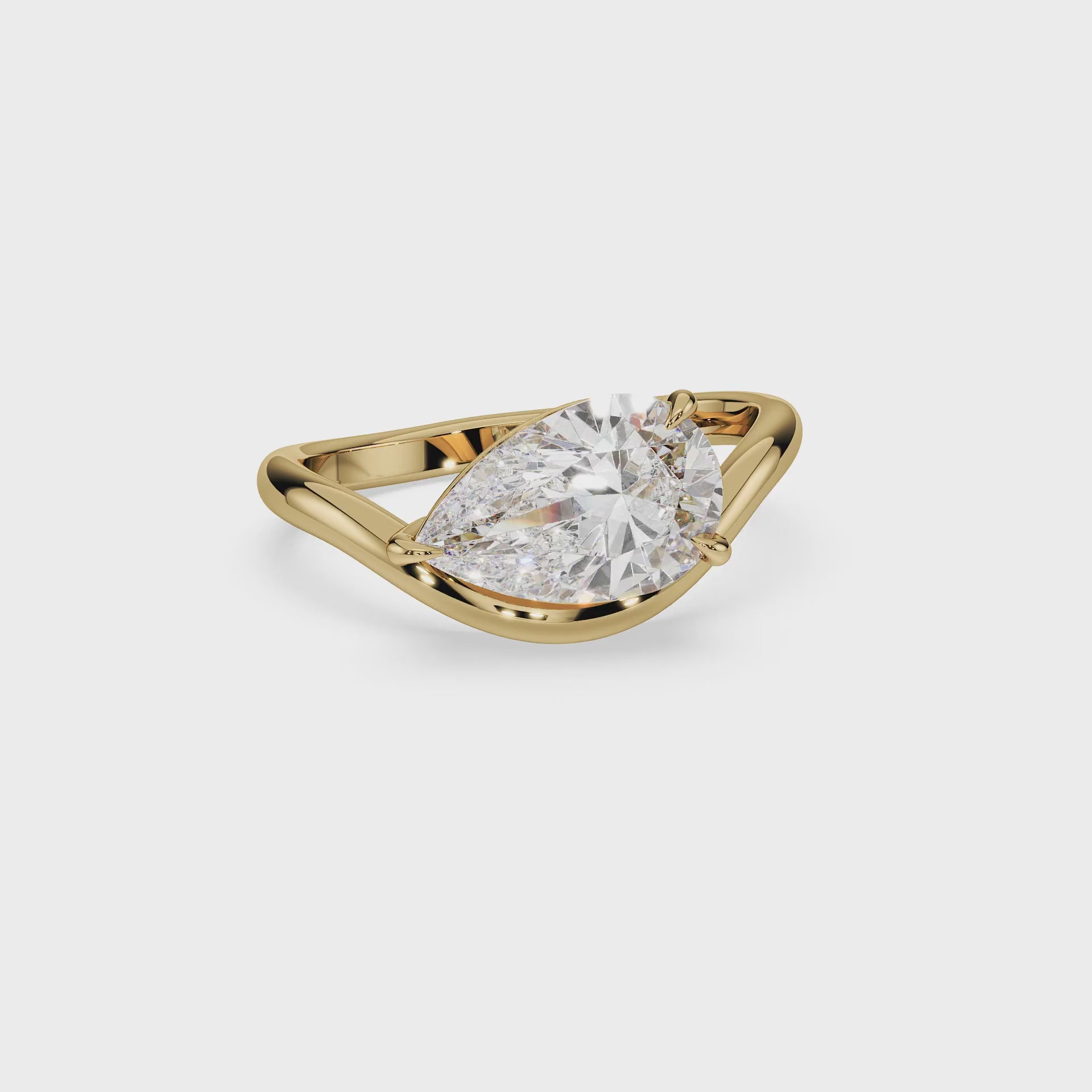 14K Yellow gold