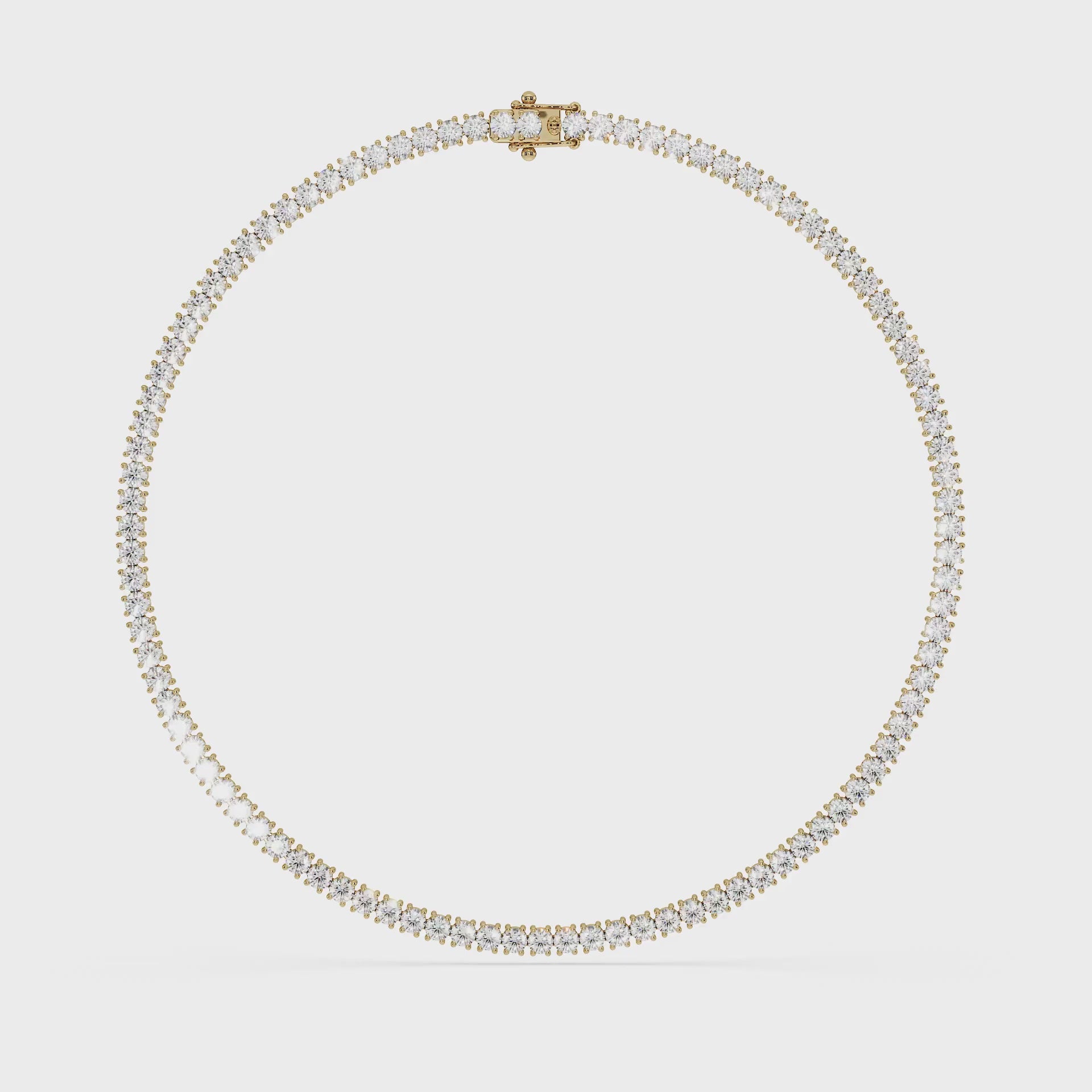 14K Yellow gold_Classic (White) Diamond