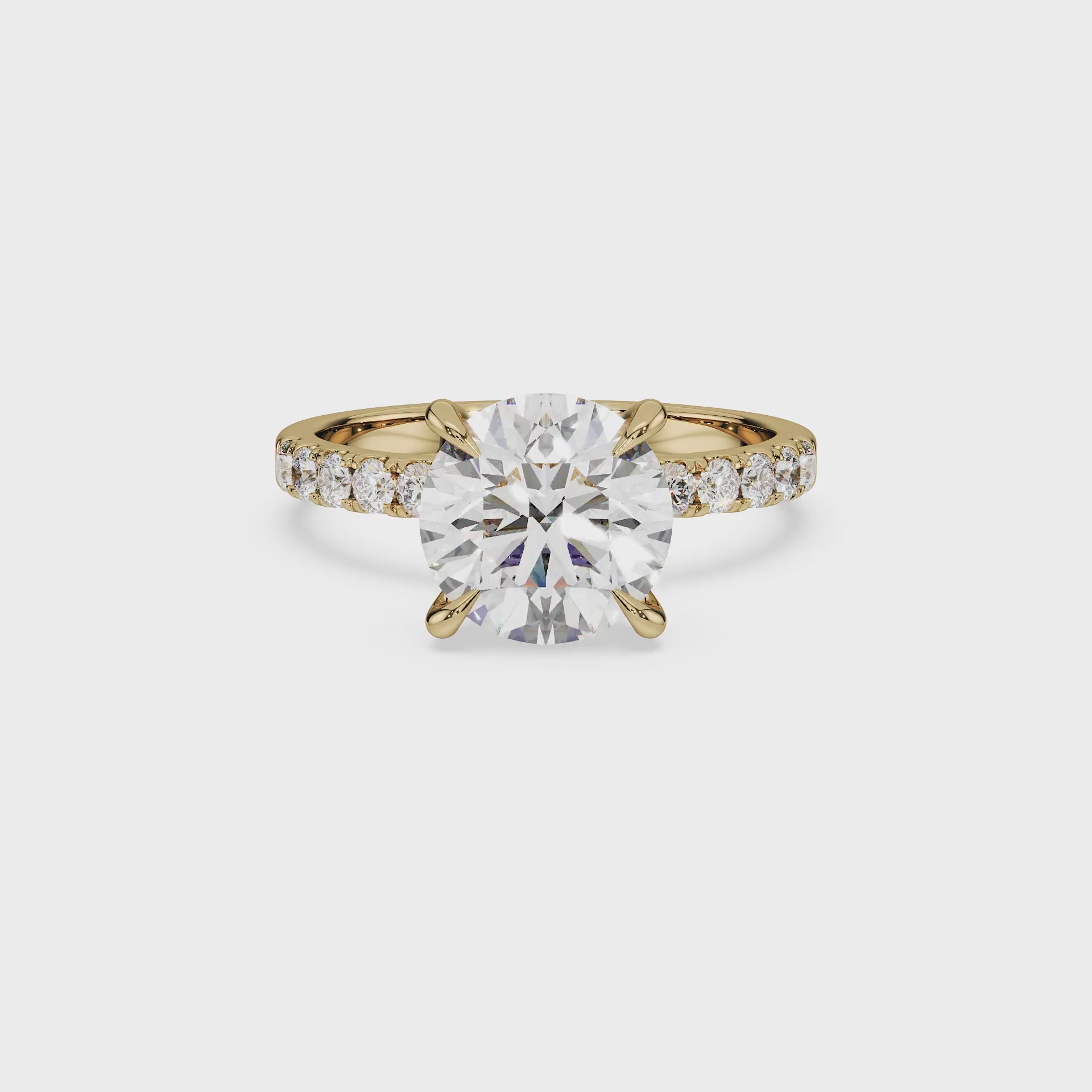 14K Yellow gold