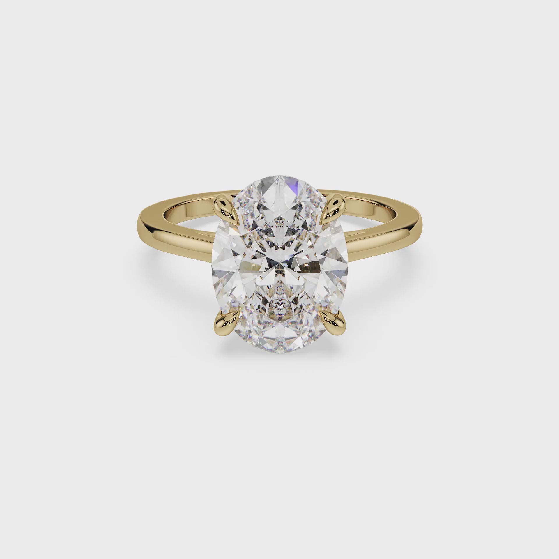 14K Yellow gold