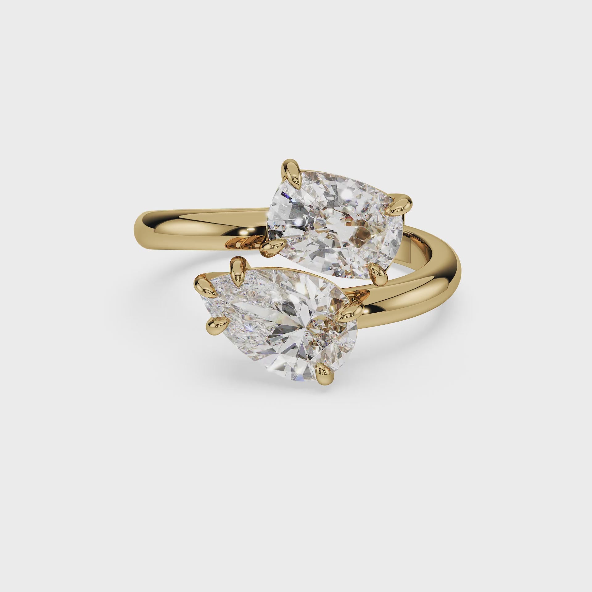 14K Yellow gold