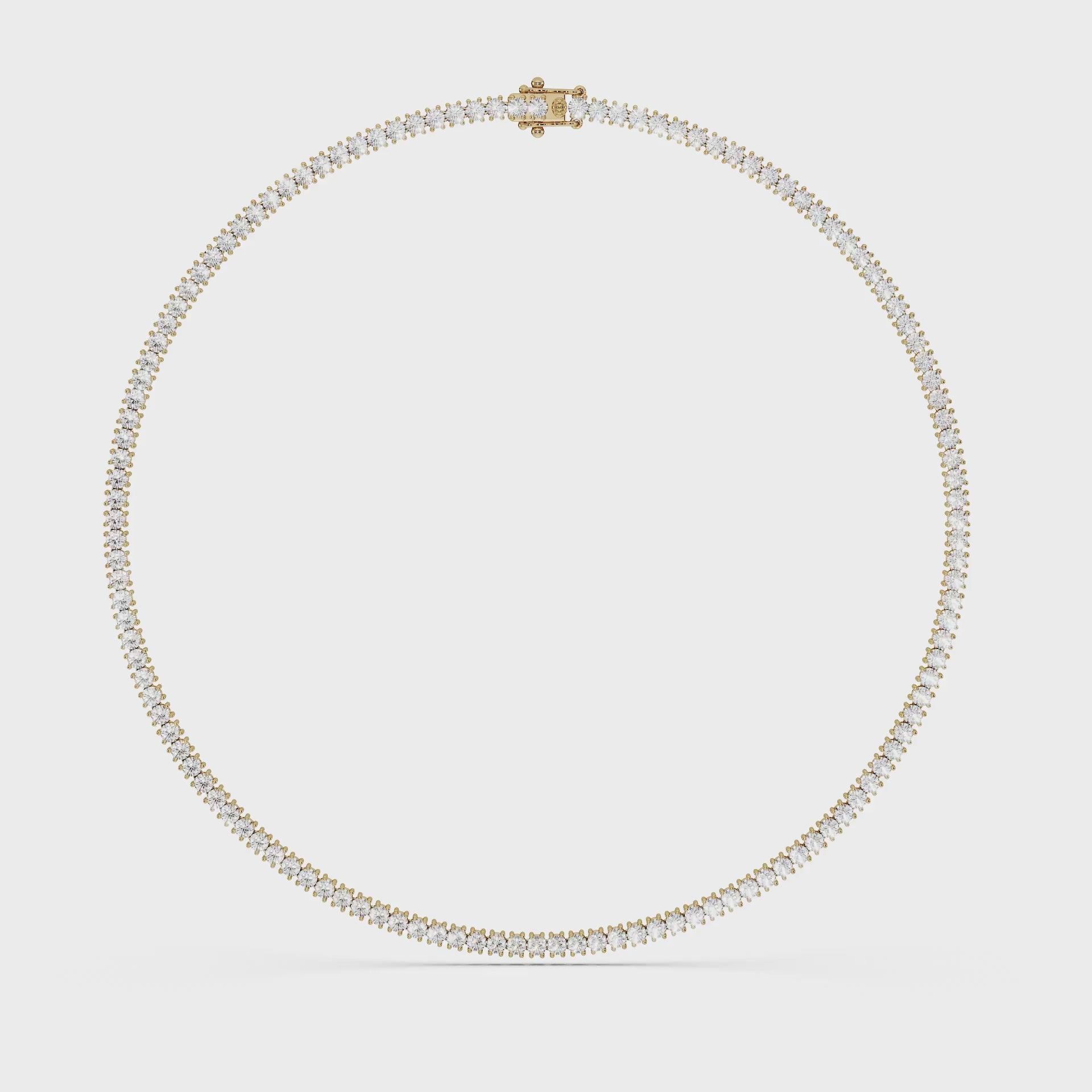 14K Yellow gold_Classic (White) Diamond