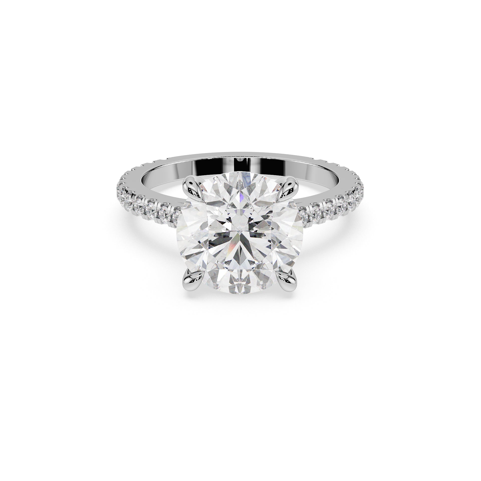 Round Cut Ring - Timeless Elegance Collection