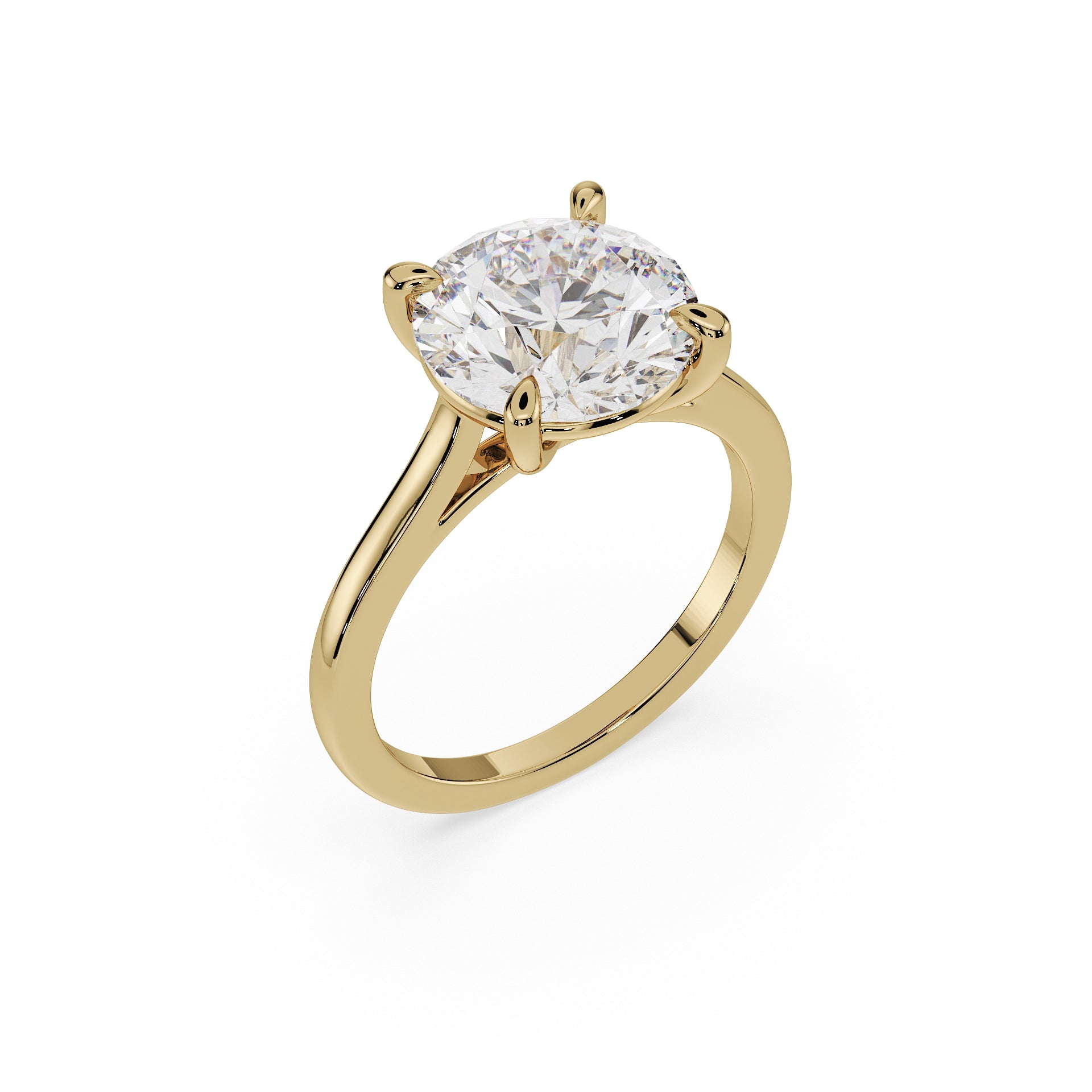 Round Cut Ring - Timeless Elegance Collection