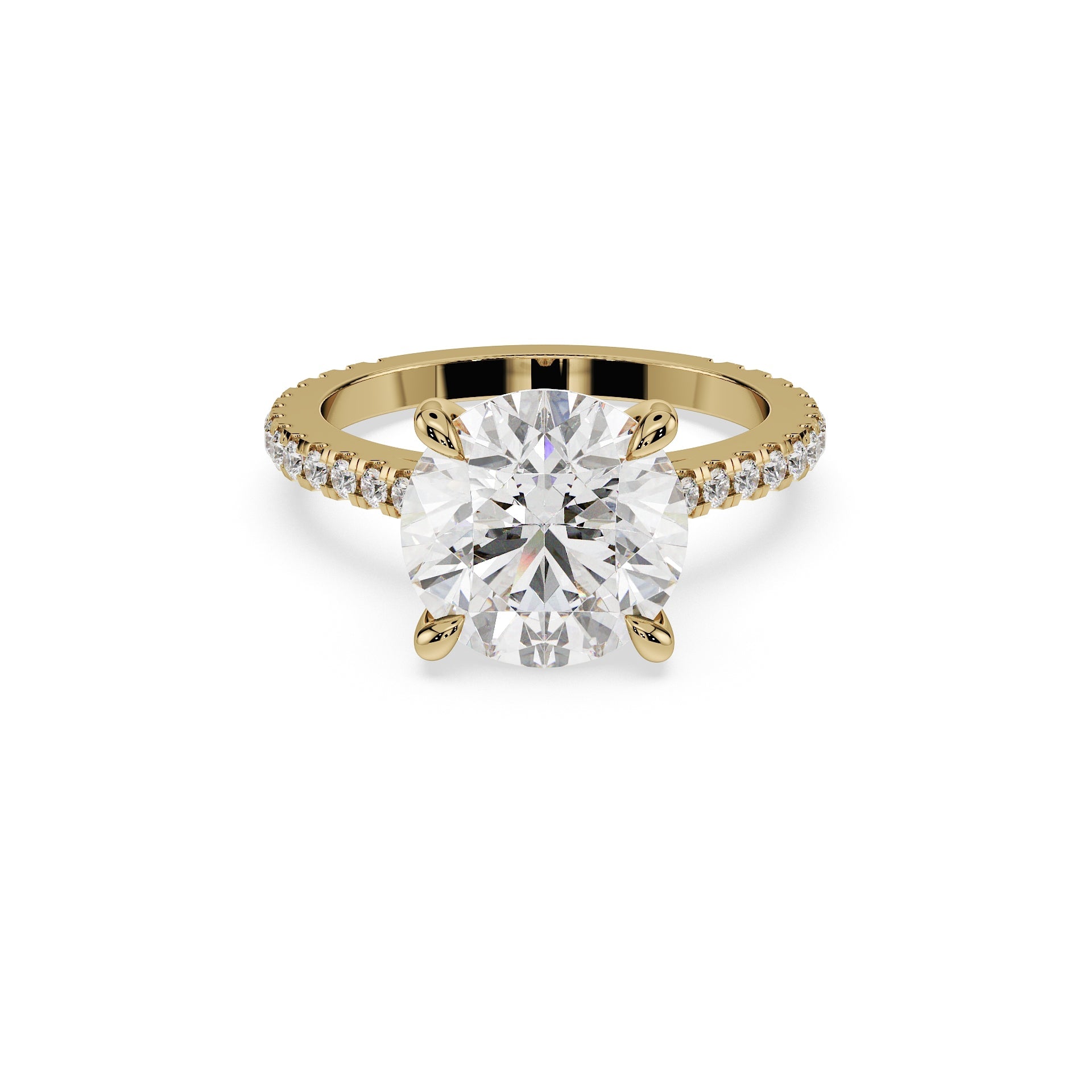 Round Cut Ring - Timeless Elegance Collection