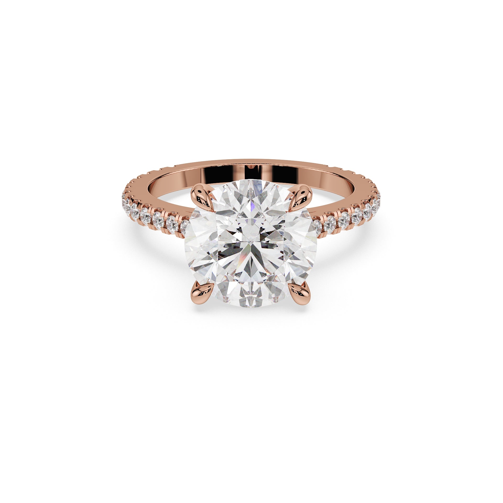 Round Cut Ring - Timeless Elegance Collection