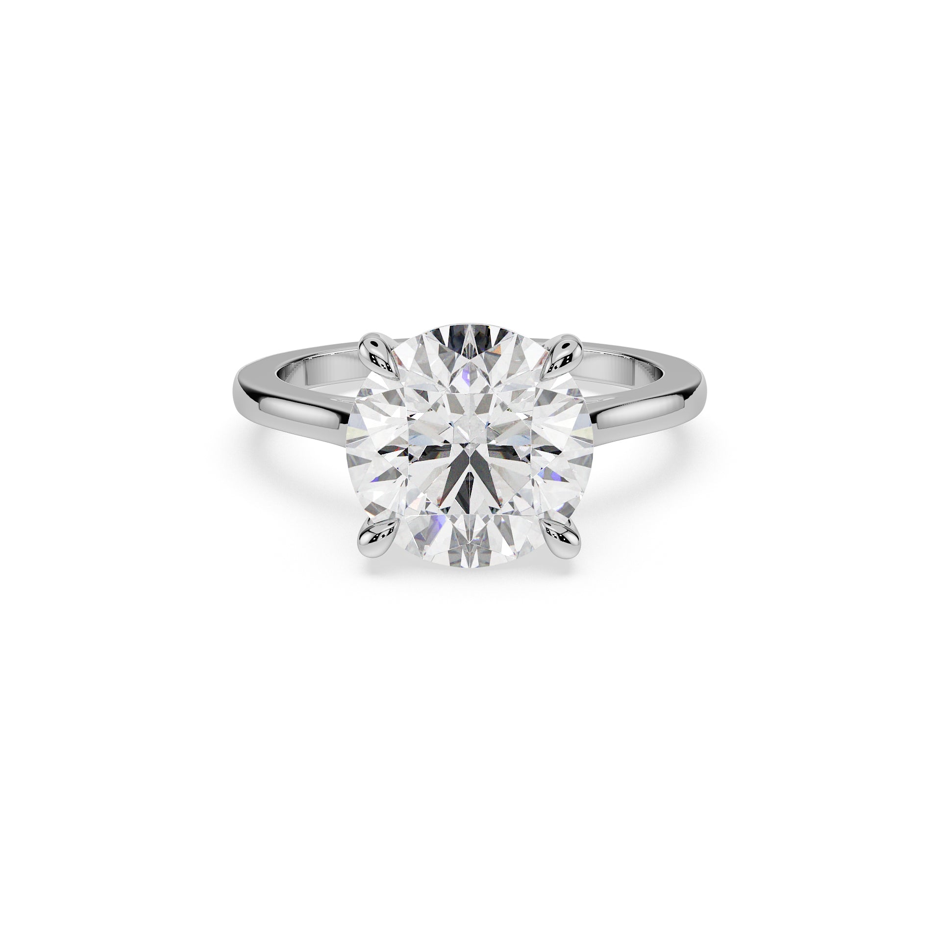 14K White gold