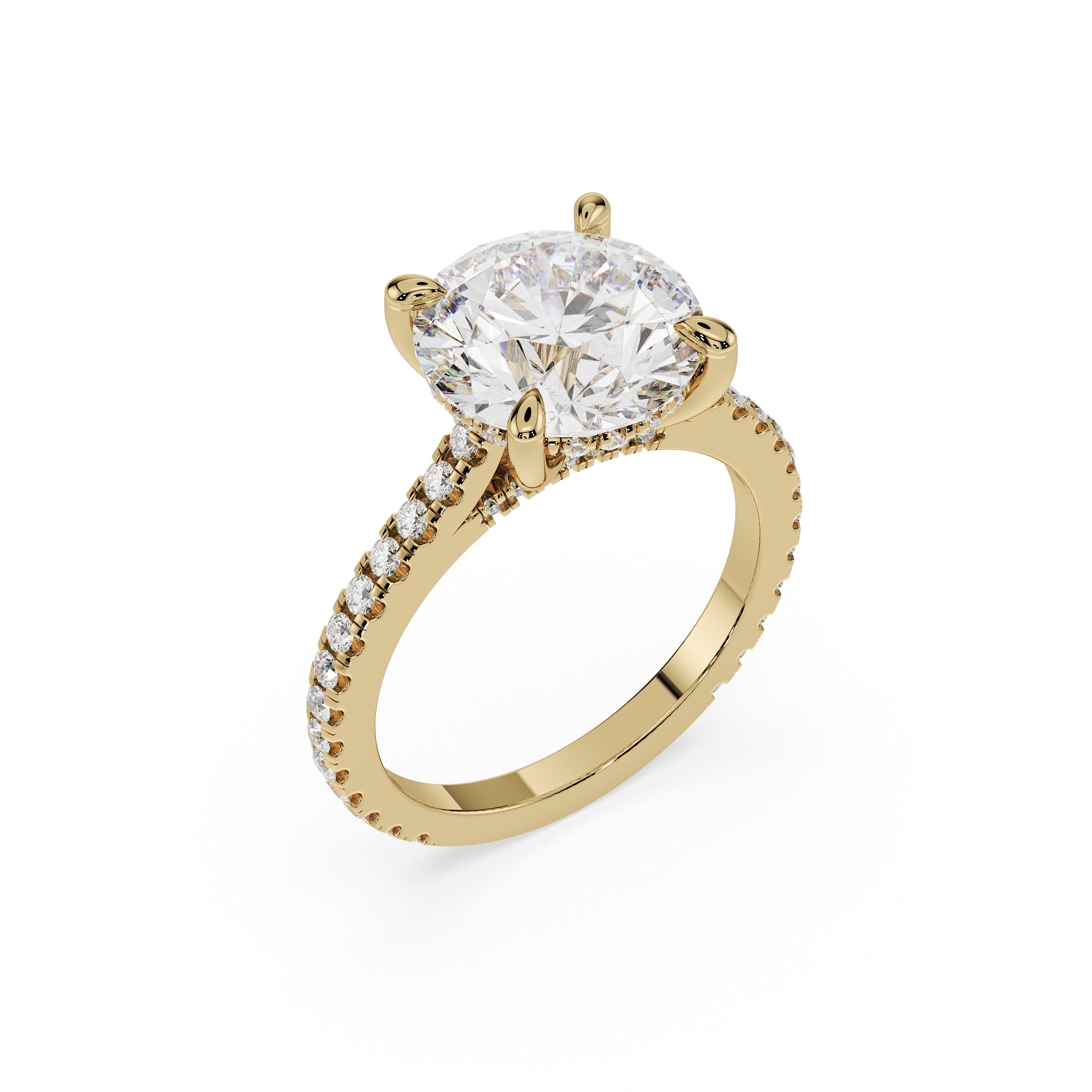 Round Cut Ring - Timeless Elegance Collection