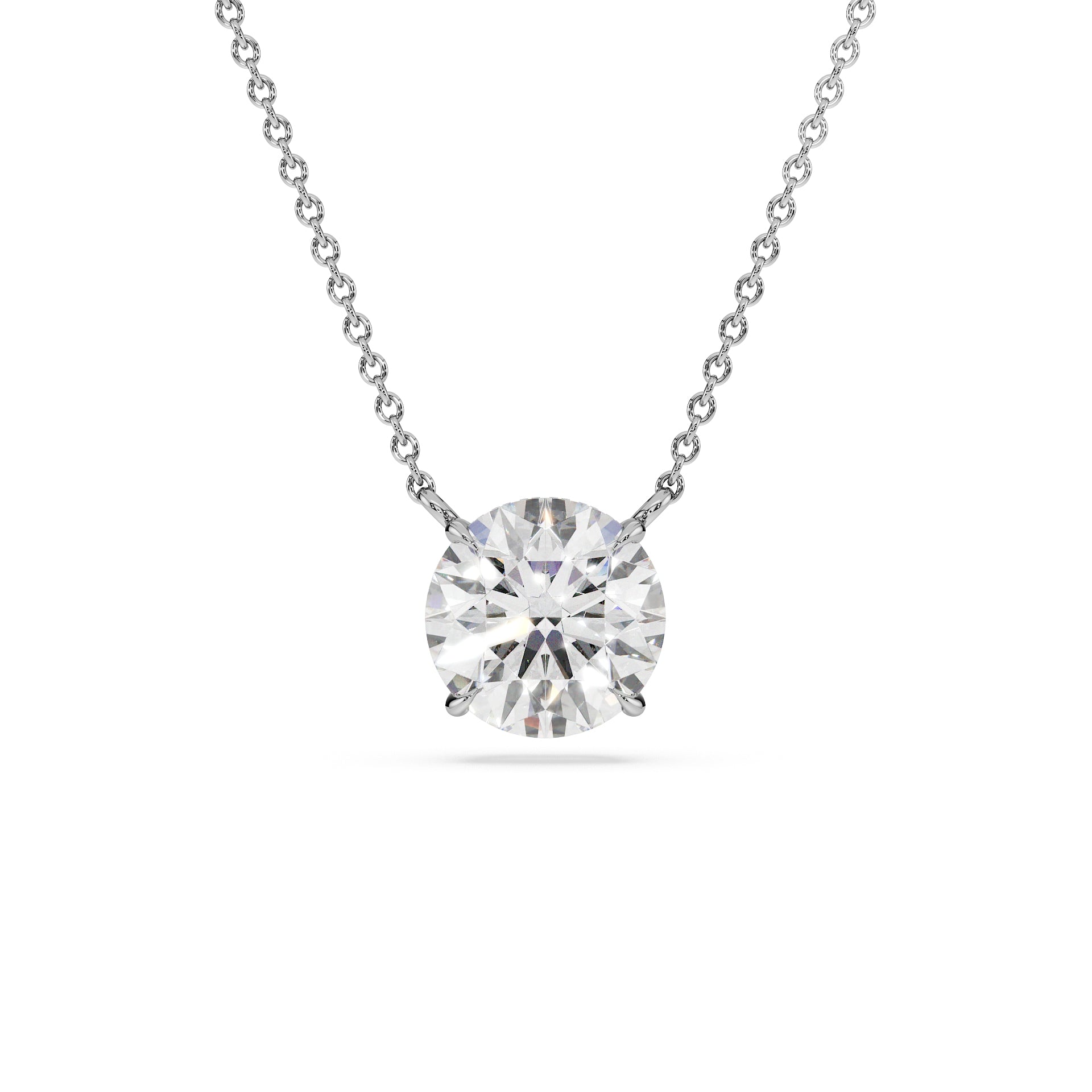 14K White gold