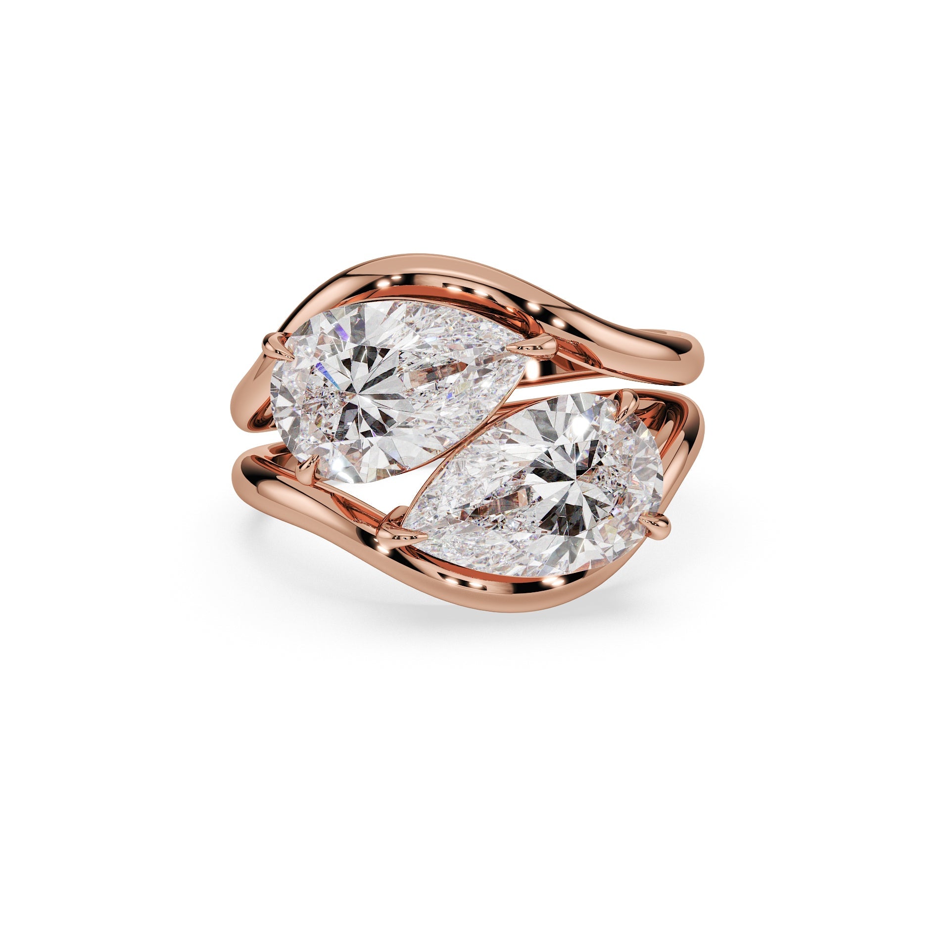 14K Rose gold