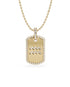 14K Yellow gold_Zodiac sign: Aquarius (January 20th - February 18th)