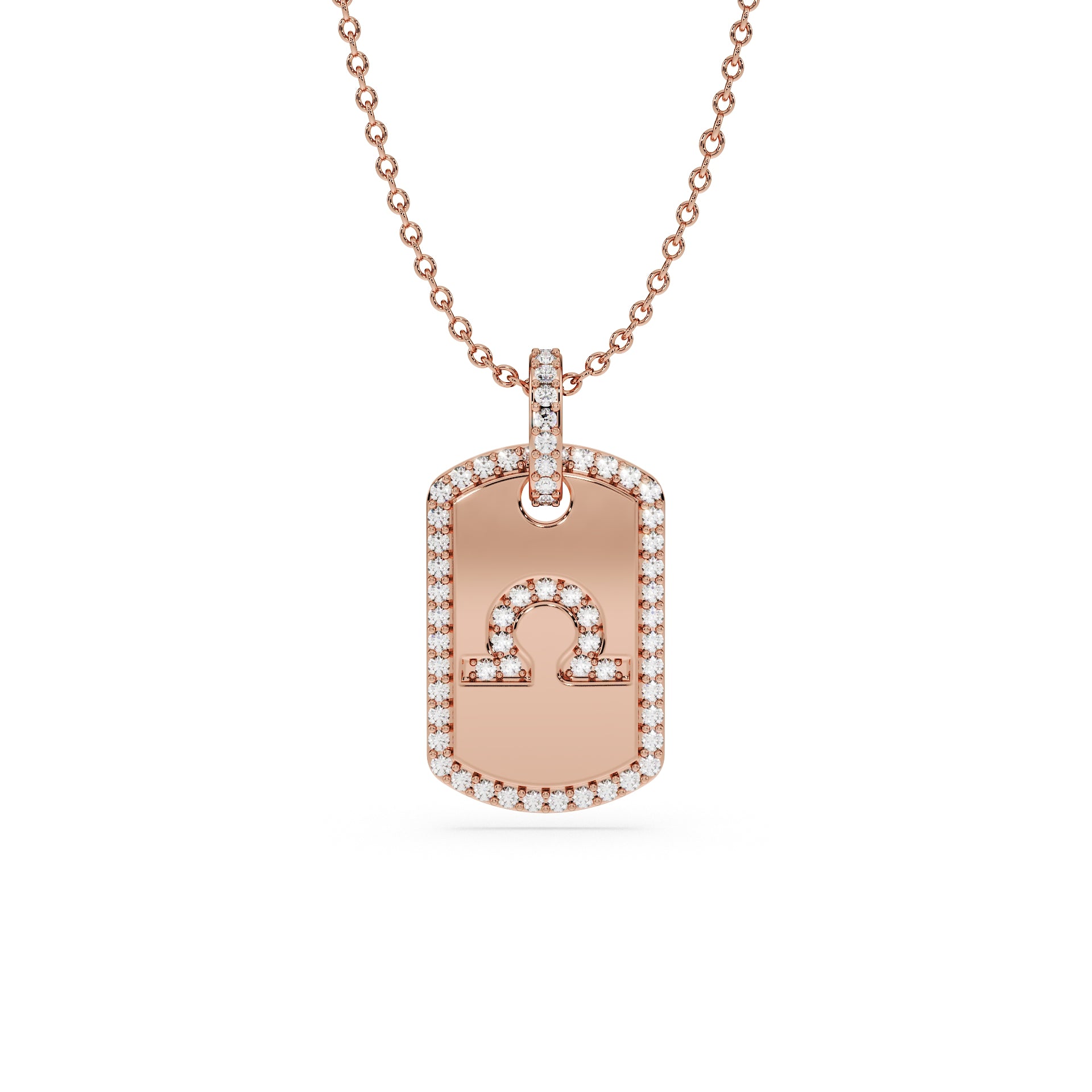 14K Rose gold_Zodiac sign: Libra (September 23rd - October 22nd)