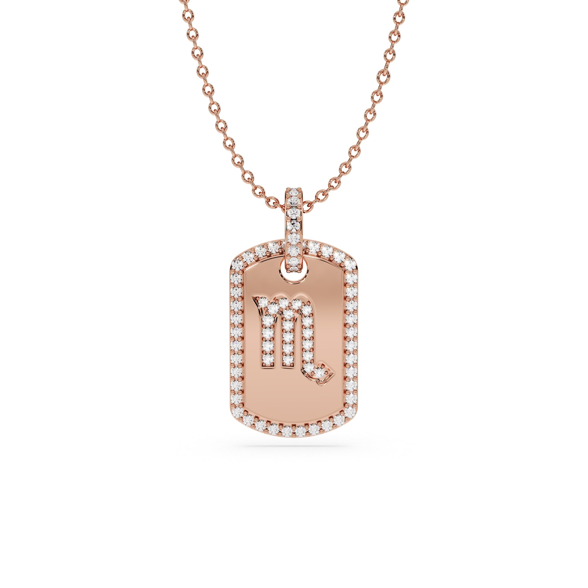 14K Rose gold_Zodiac sign: Scorpio (October 23rd - November 21st)