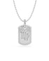 14K White gold_Zodiac sign: Virgo (August 23rd - September 22nd)