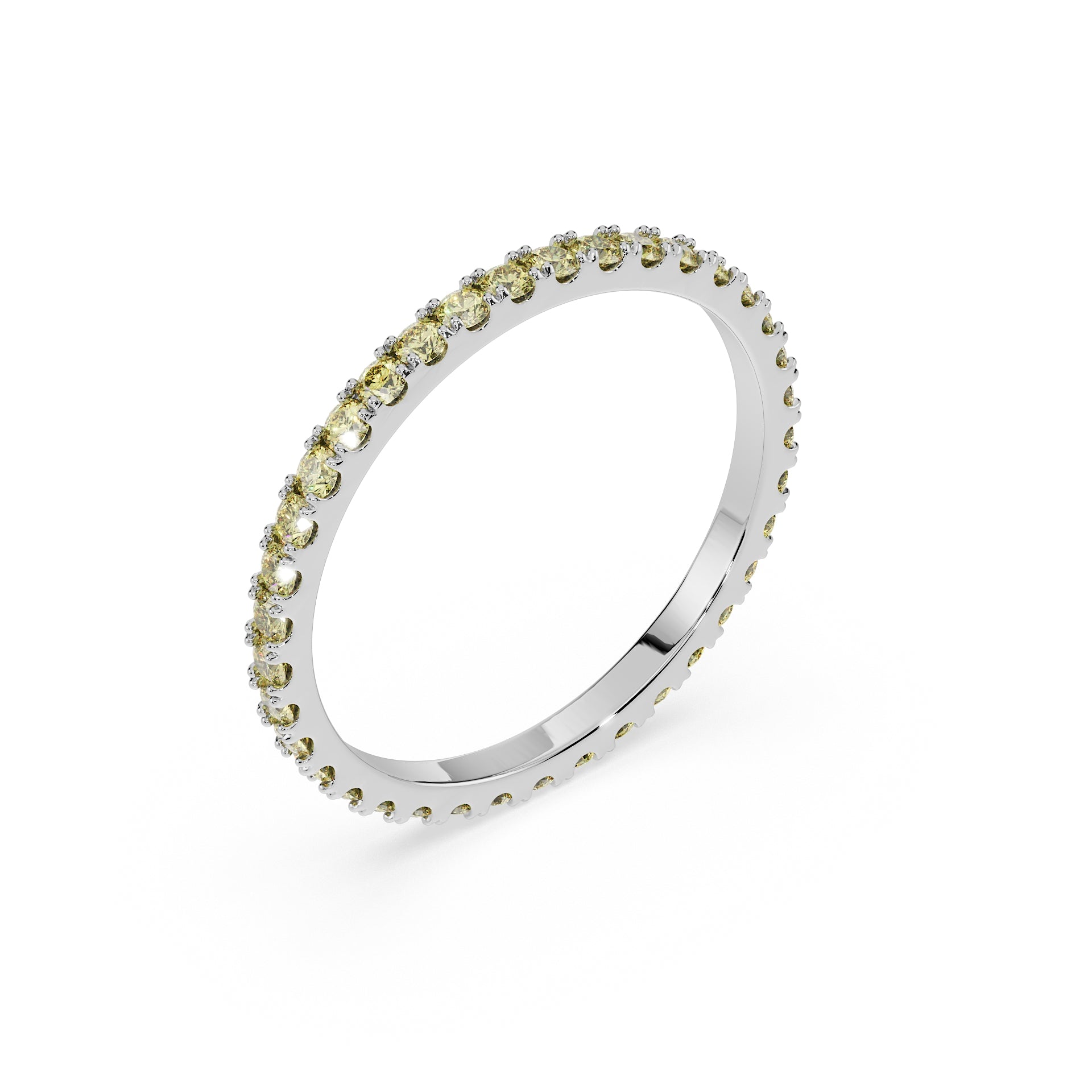 Small Full Eternity Diamond Ring