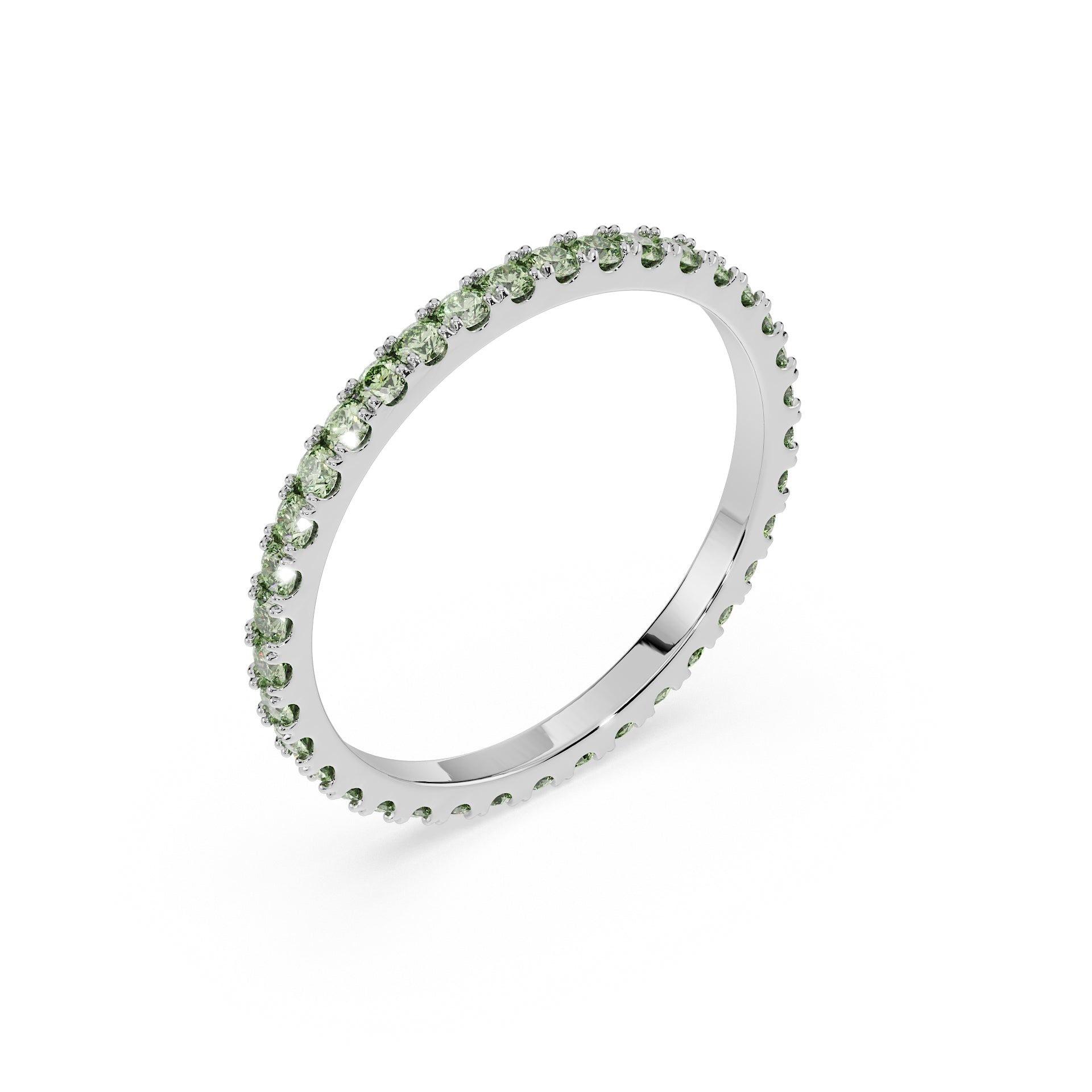 Small Full Eternity Diamond Ring