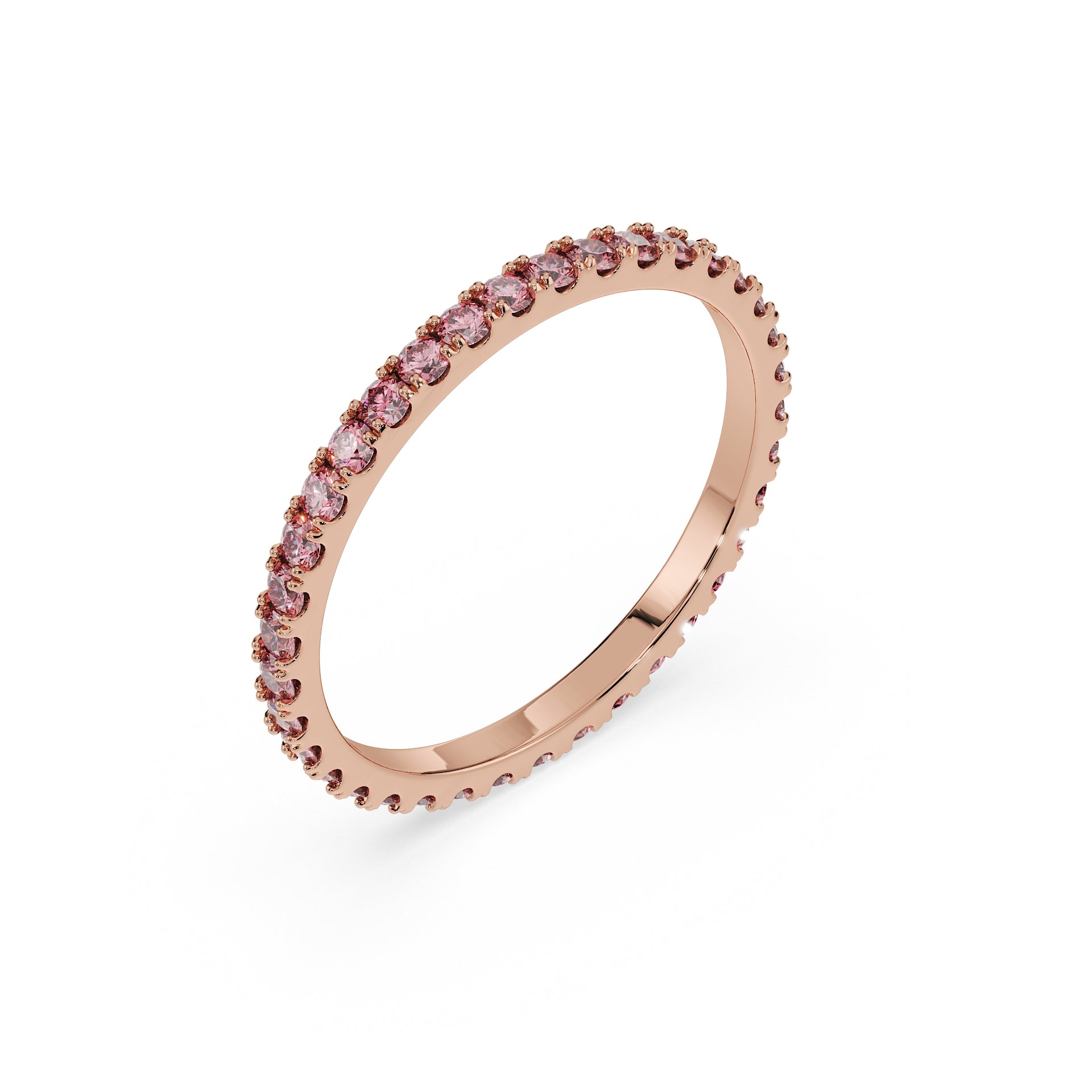 Small Full Eternity Diamond Ring
