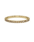 14K Yellow gold_Brown Diamond