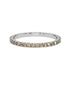 14K White gold_Brown Diamond