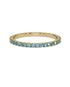 14K Yellow gold_Royal Blue Diamond