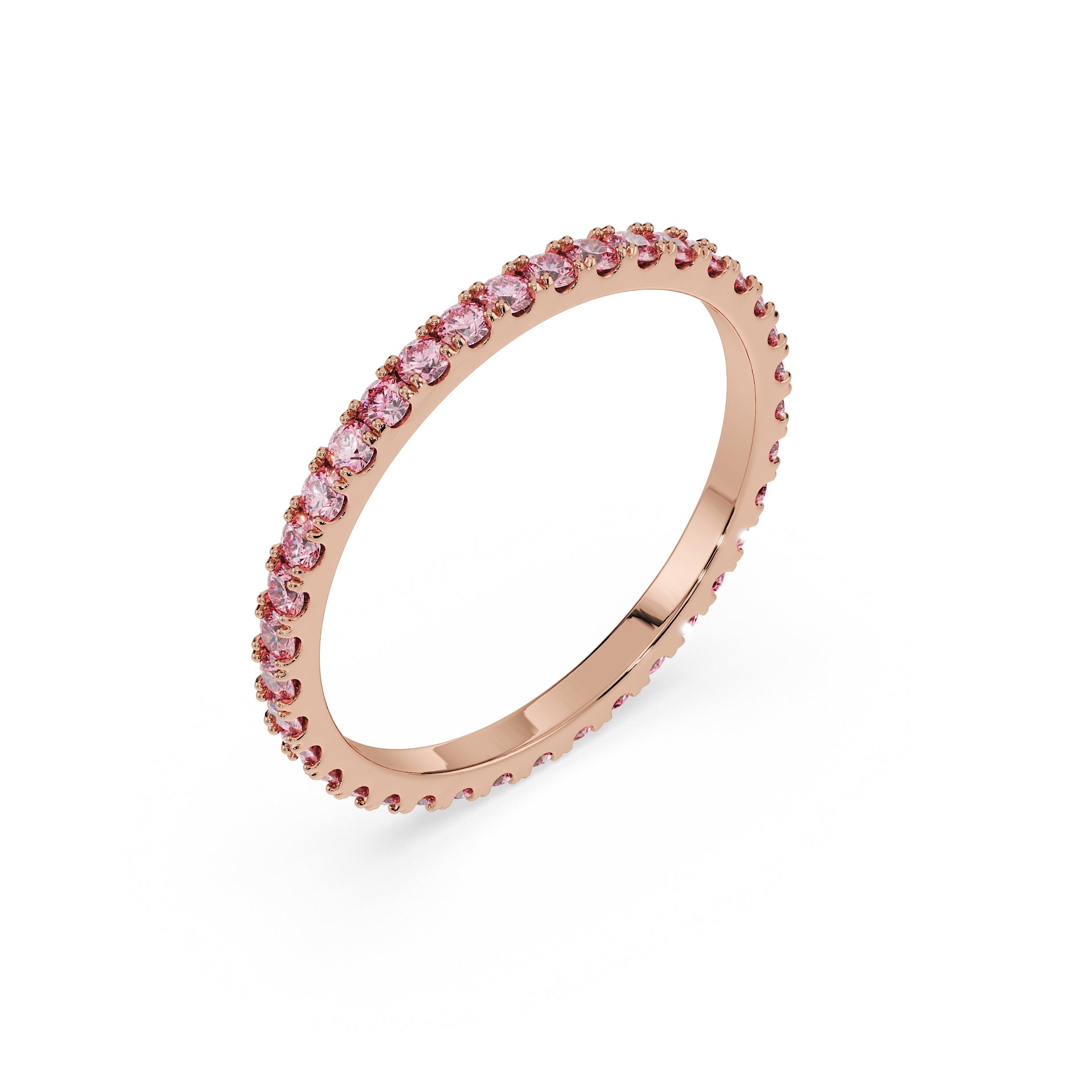 Small Full Eternity Diamond Ring