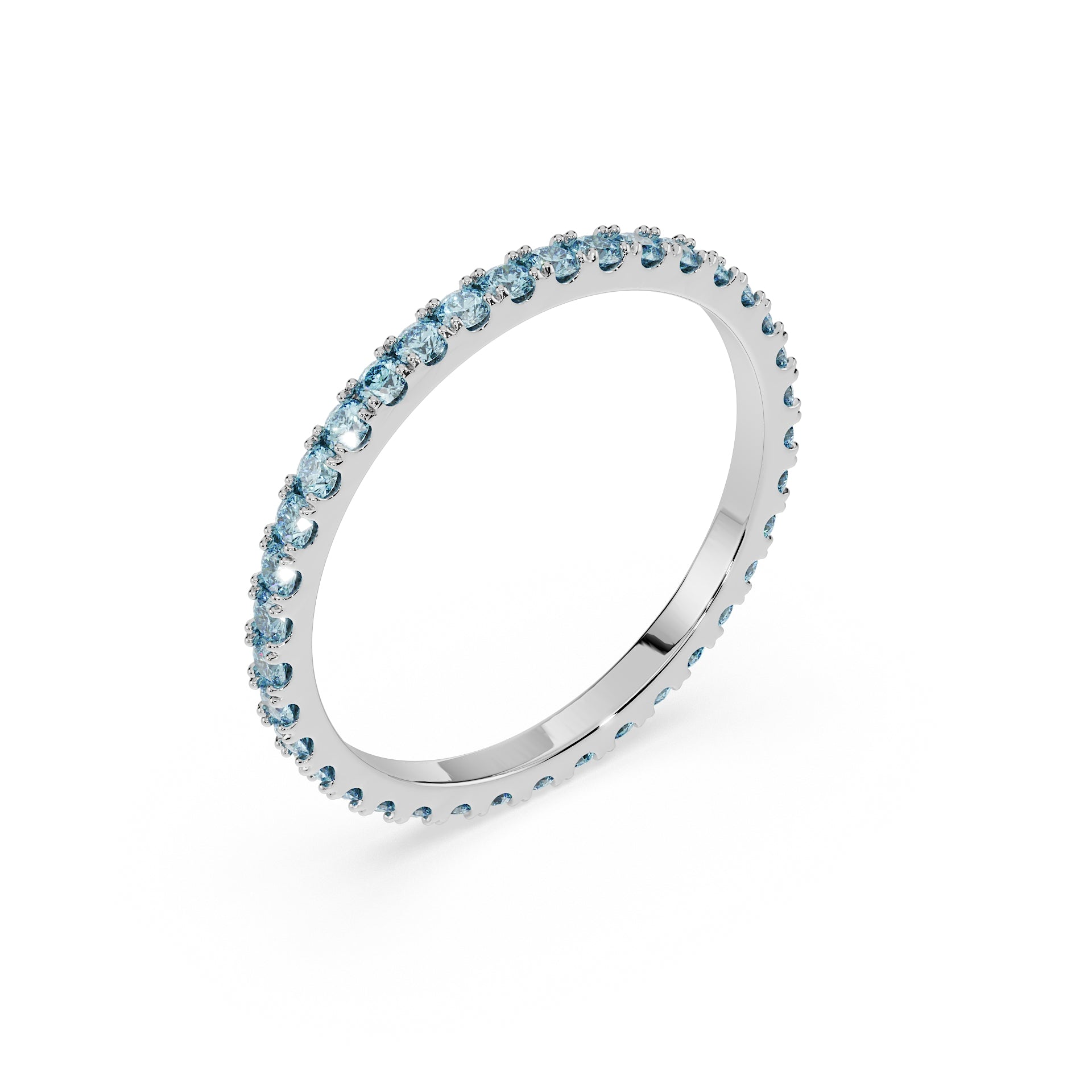 Small Full Eternity Diamond Ring