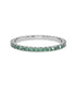 14K White gold_Royal Green Diamond
