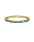 14K Yellow gold_Royal Green Diamond