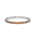 14K White gold_Cherry Cognac Diamond