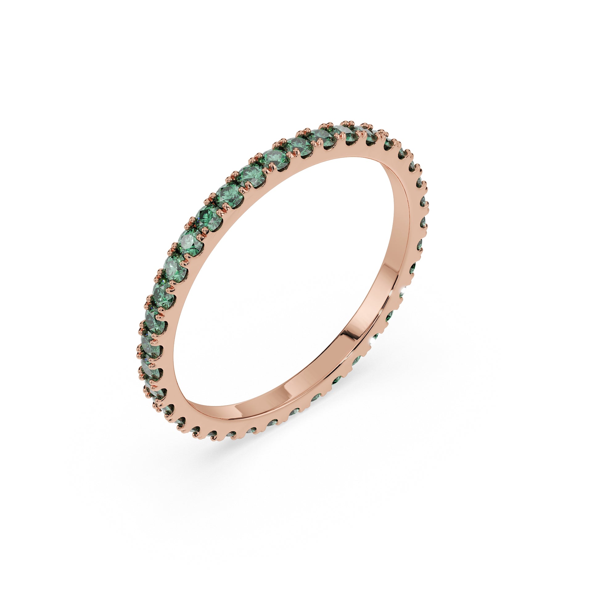Small Full Eternity Diamond Ring
