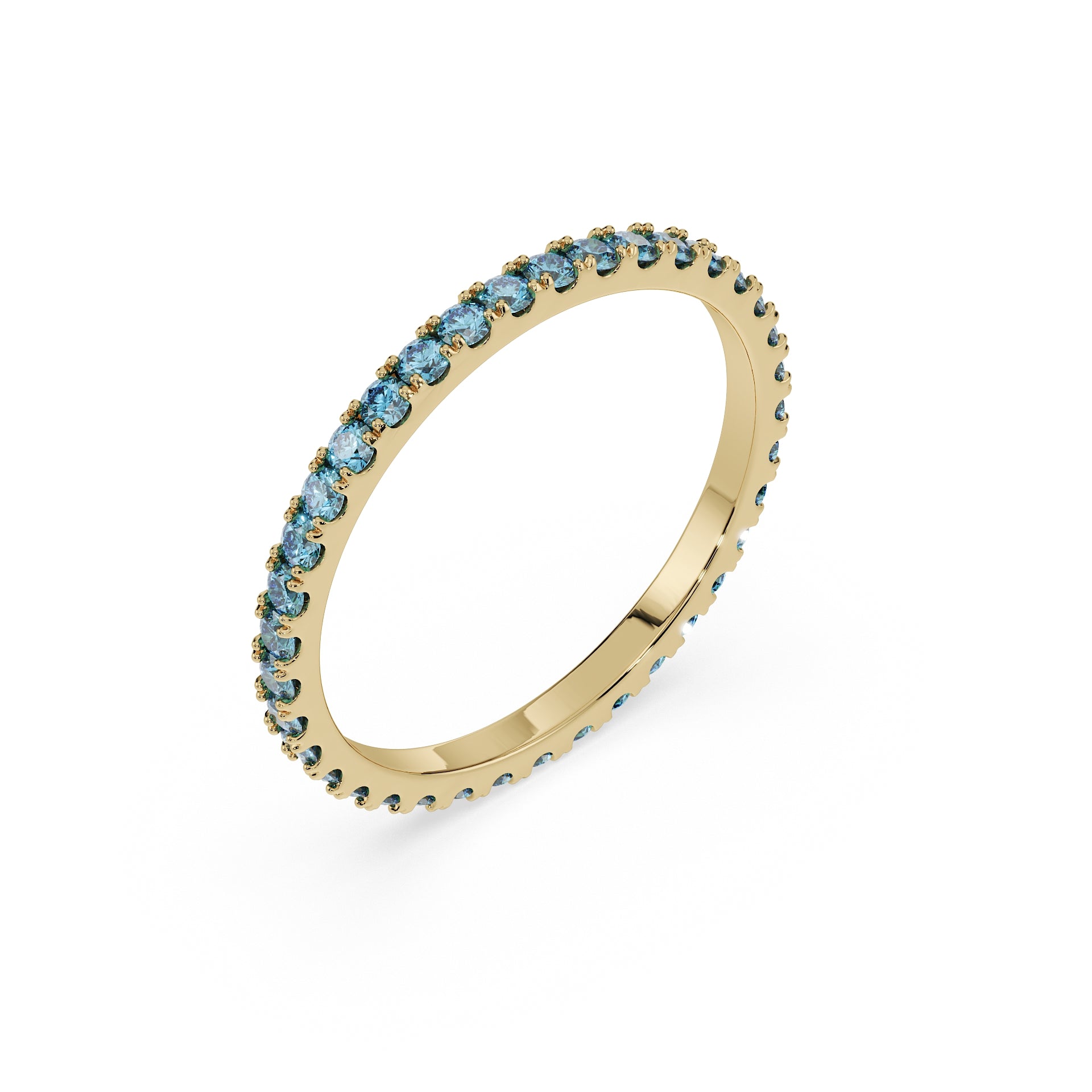 Small Full Eternity Diamond Ring