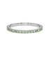 14K White gold_Ocean Green Diamond