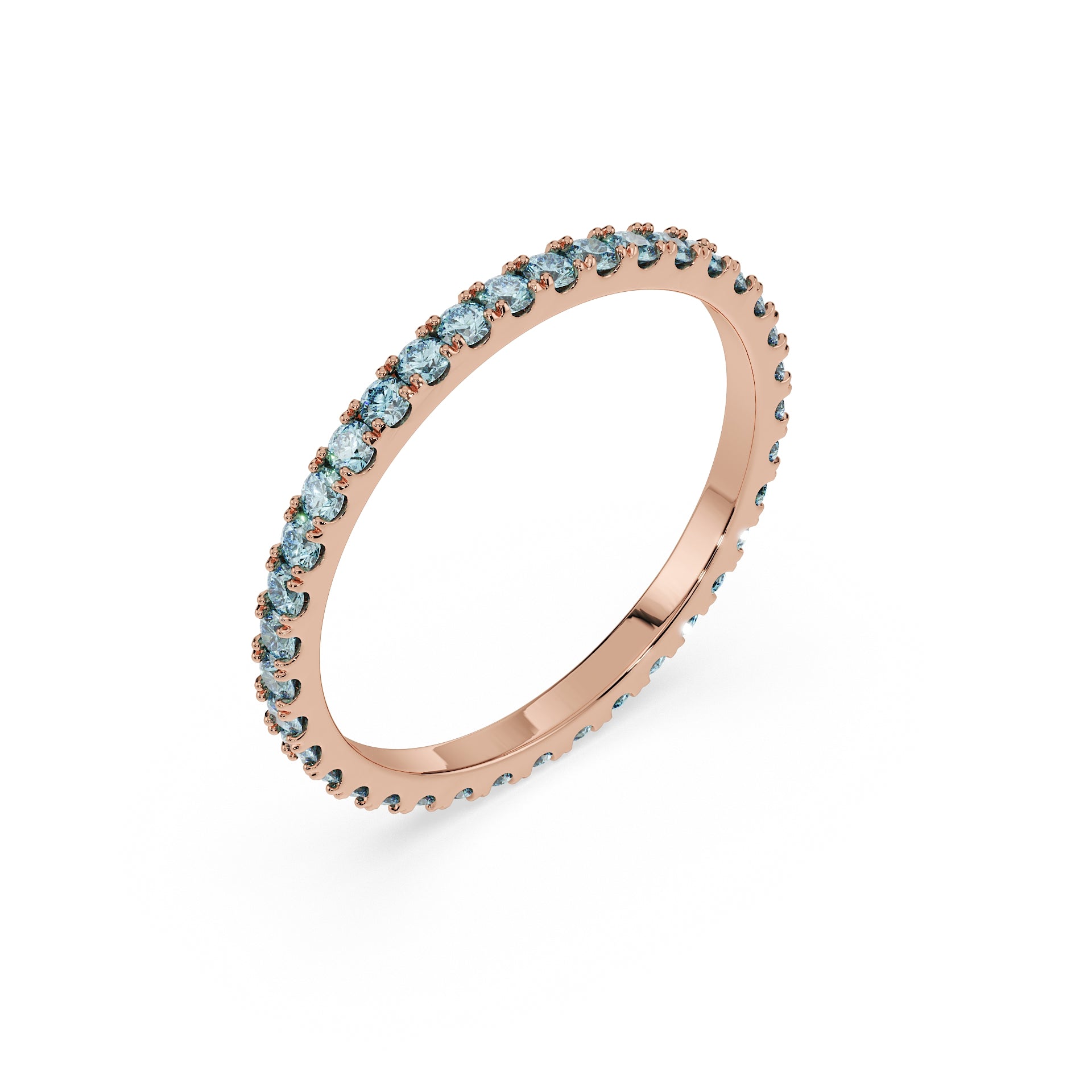 Small Full Eternity Diamond Ring